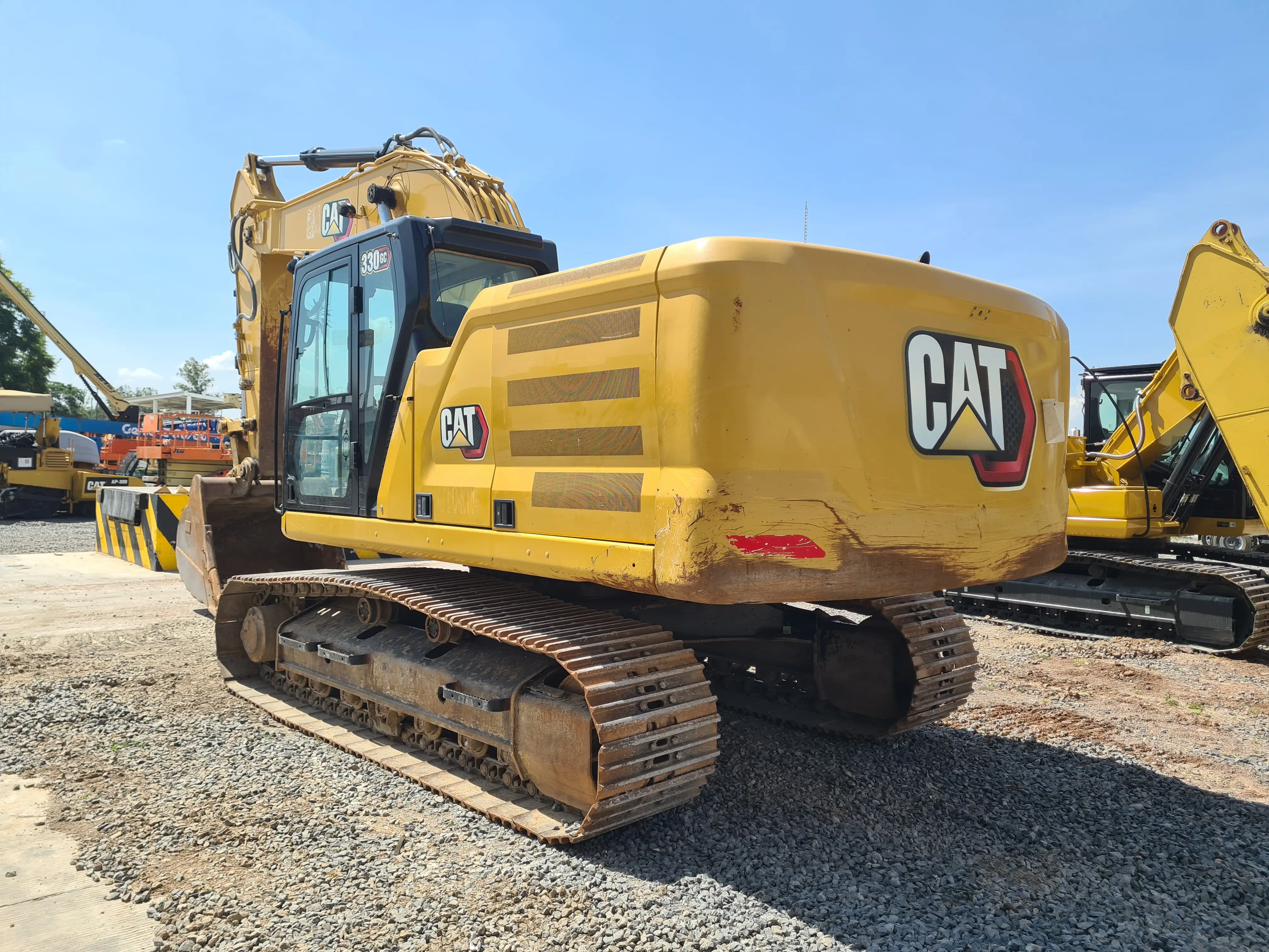 Excavadora usada cat