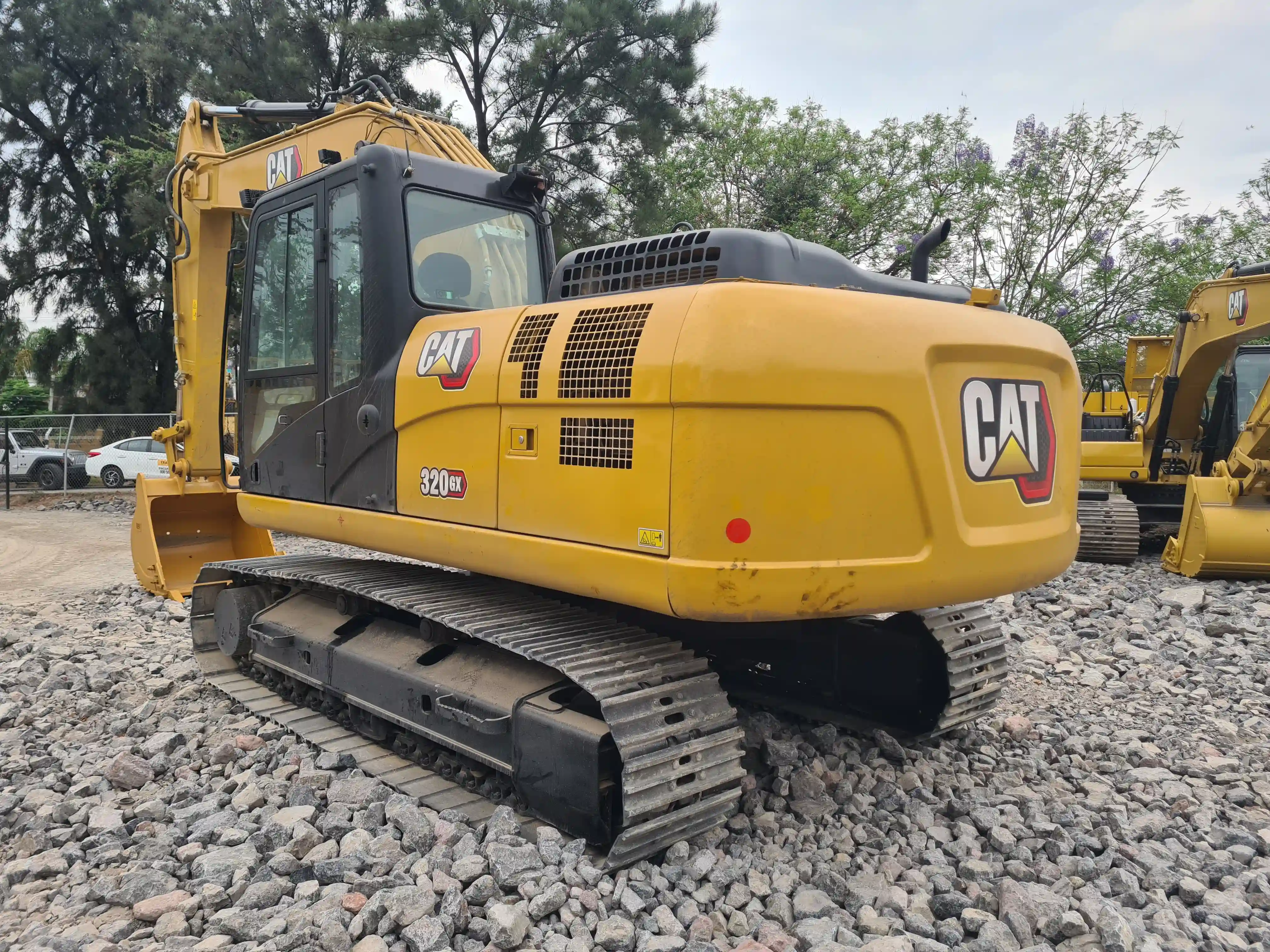 Excavadora usada cat
