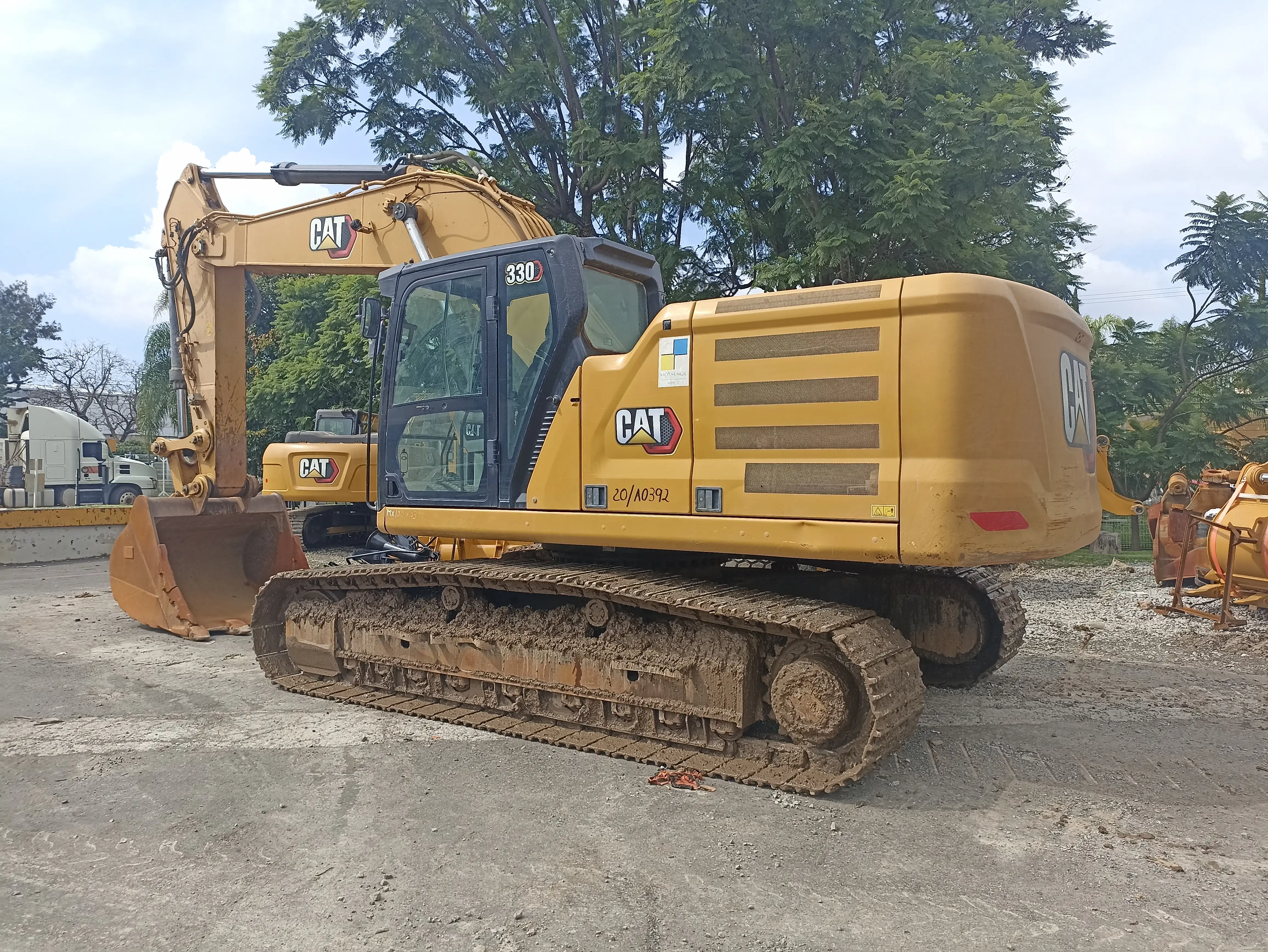 Excavadora usada cat