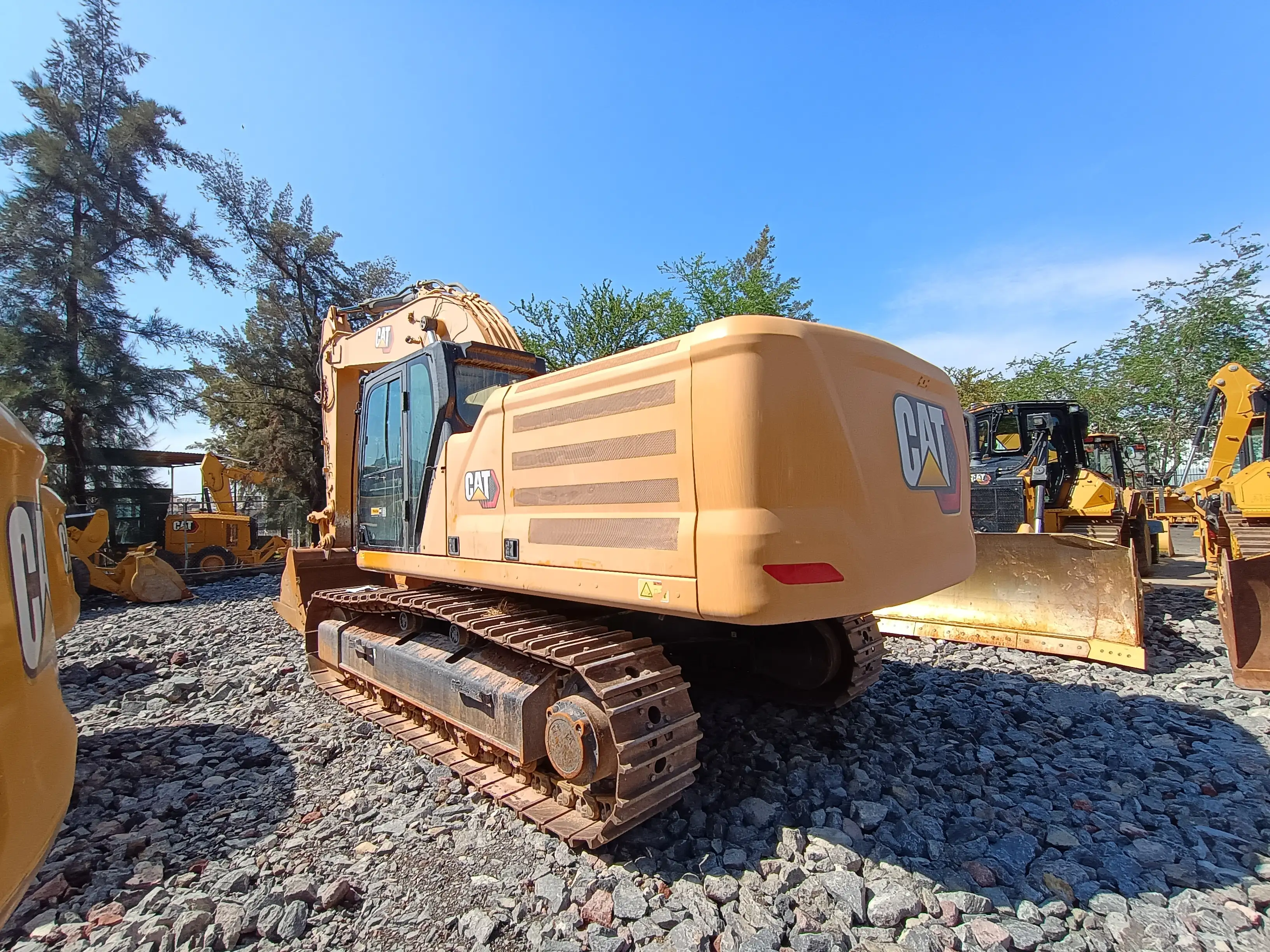 Excavadora usada cat