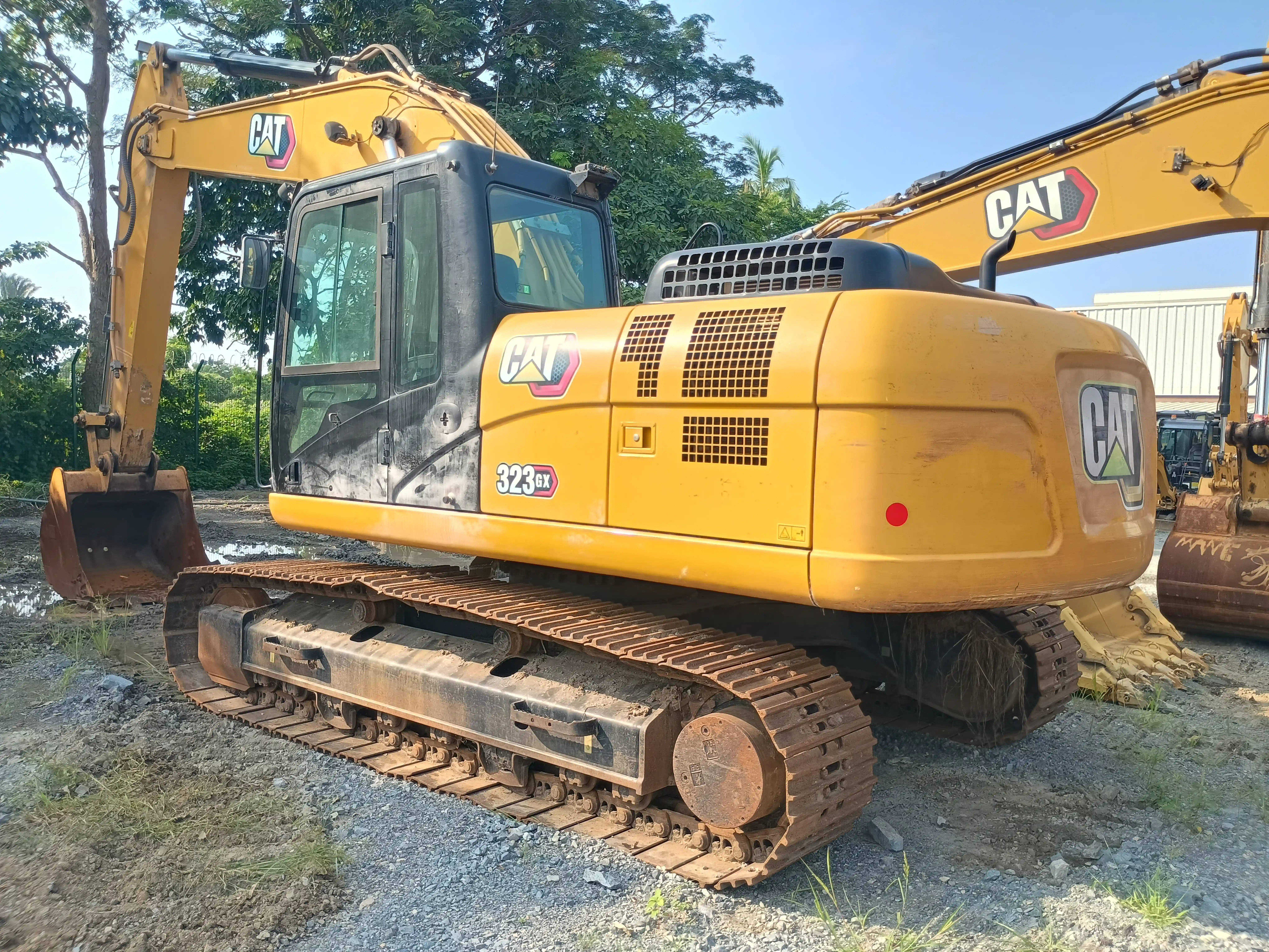 Excavadora usada cat