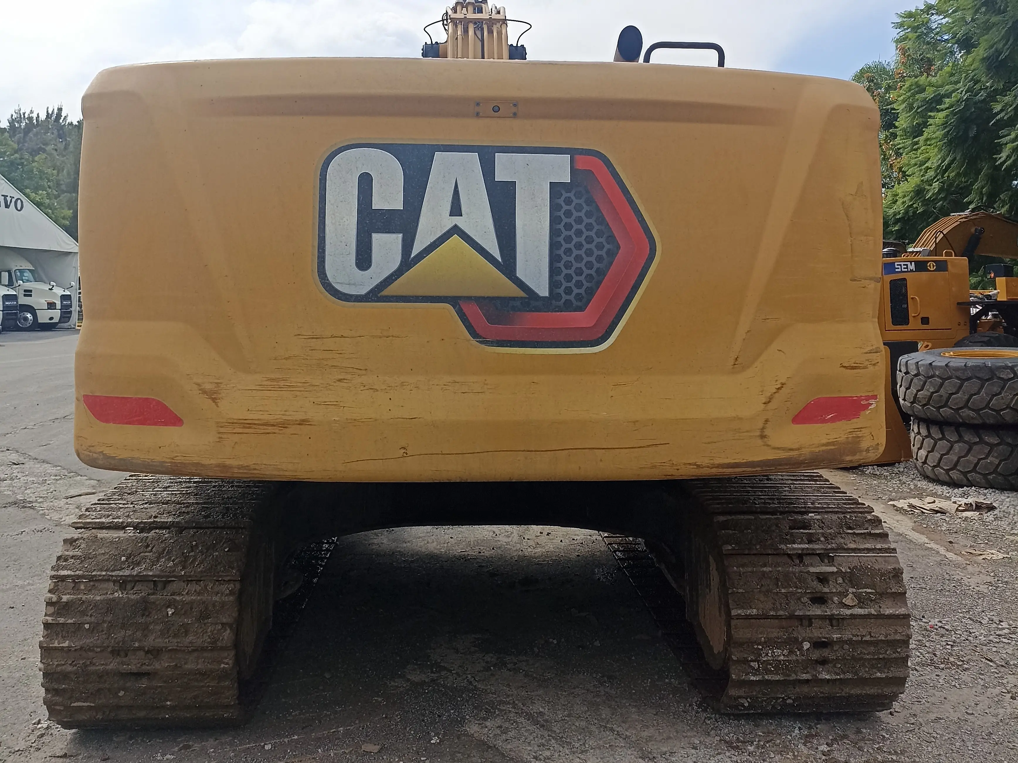 Excavadora usada cat
