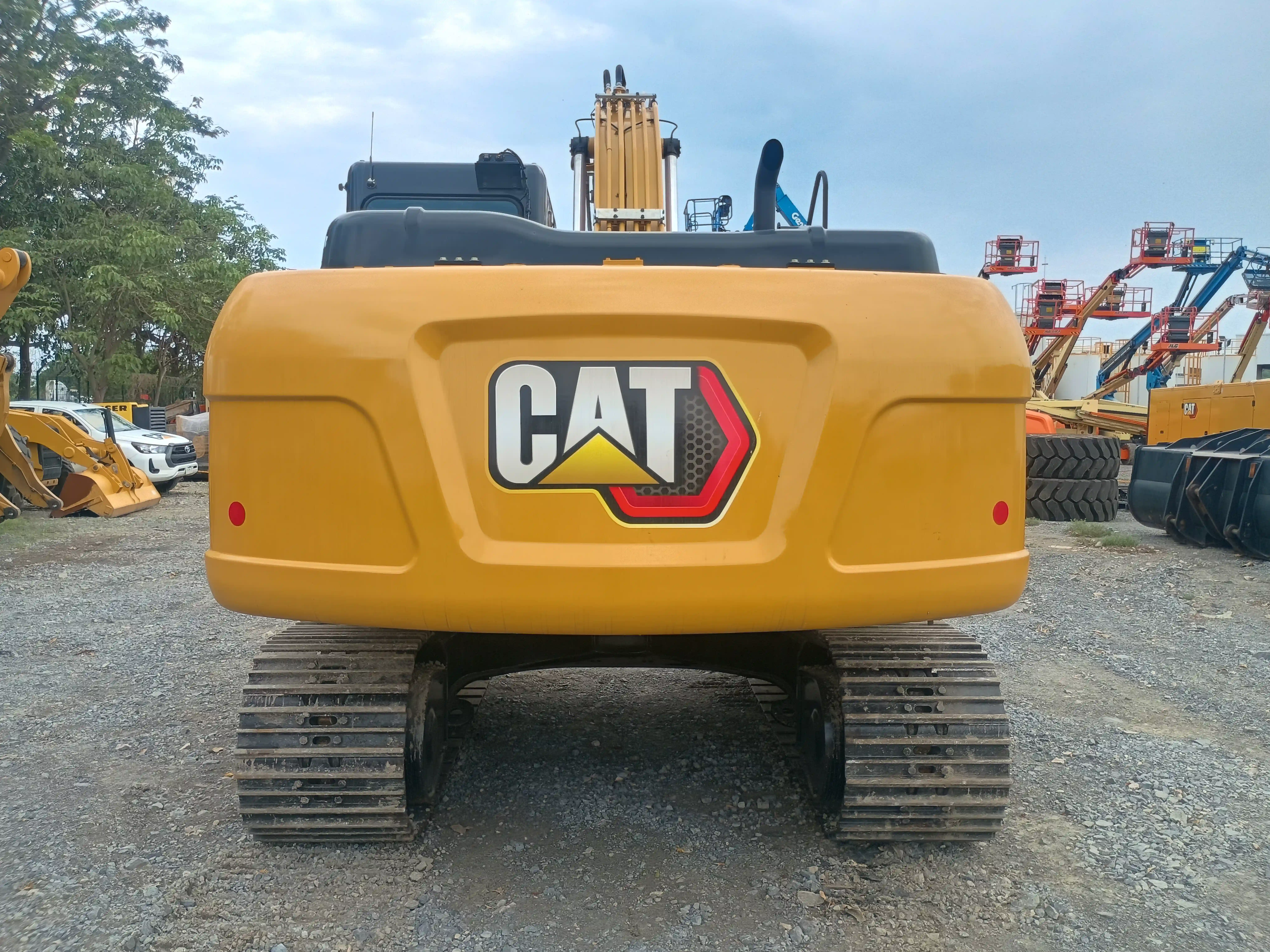 Excavadora usada cat