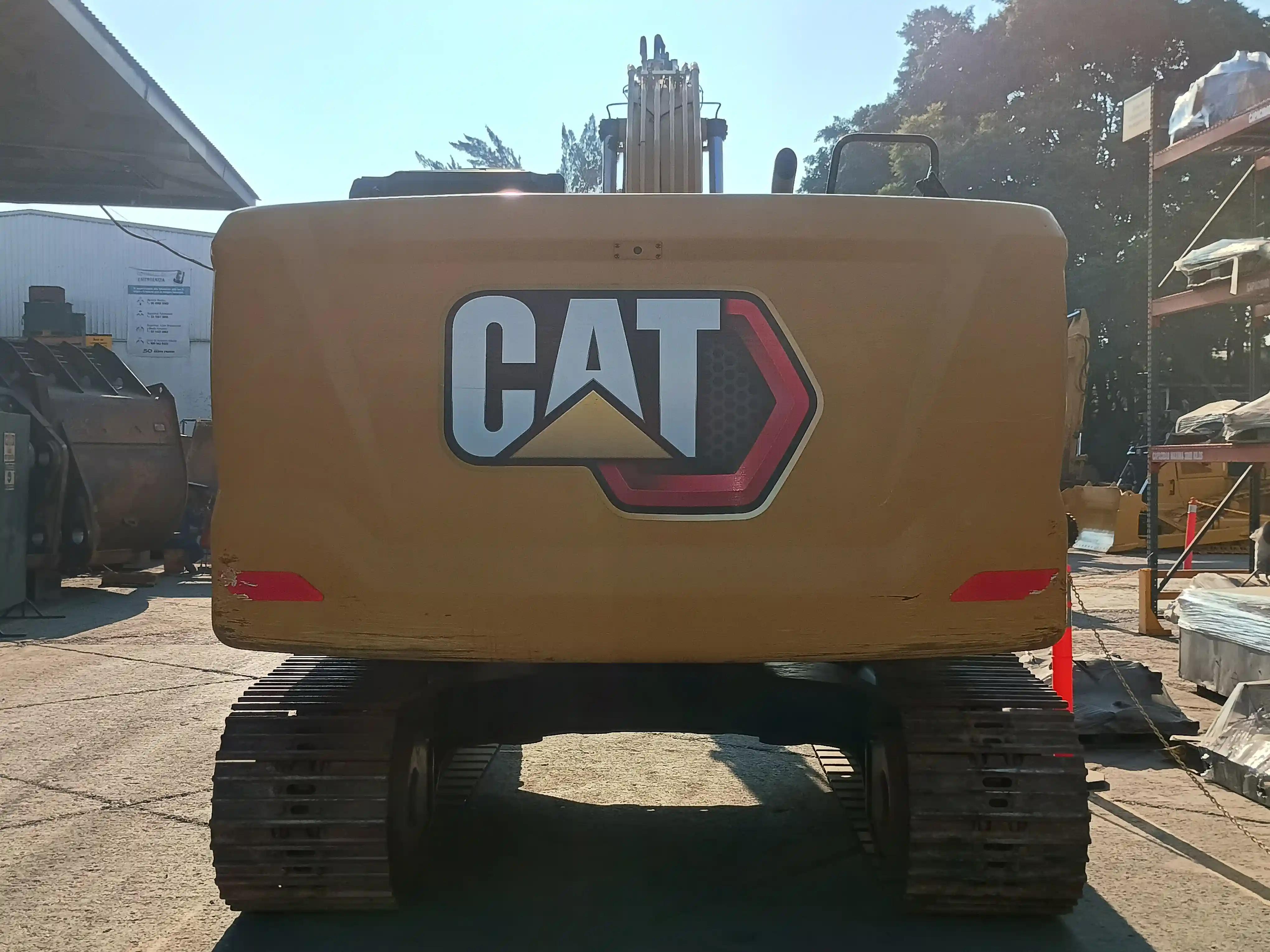 Excavadora usada cat