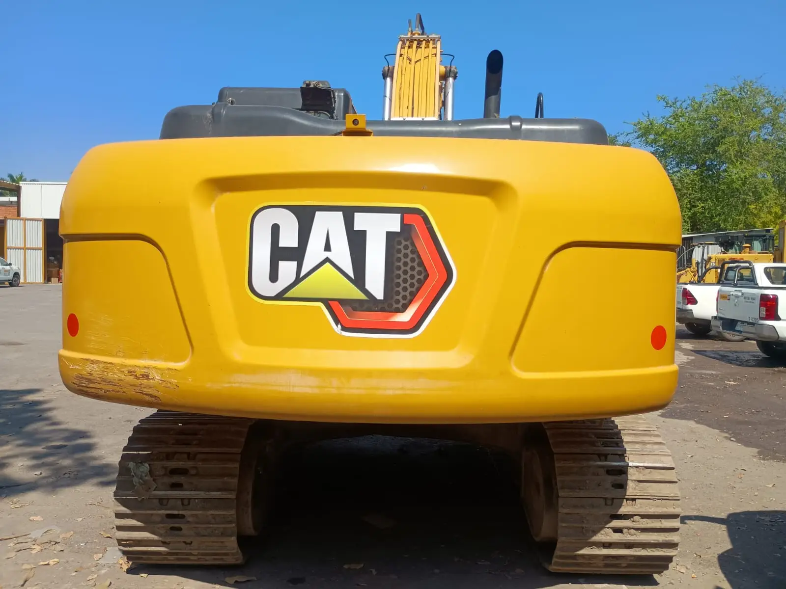Excavadora usada cat