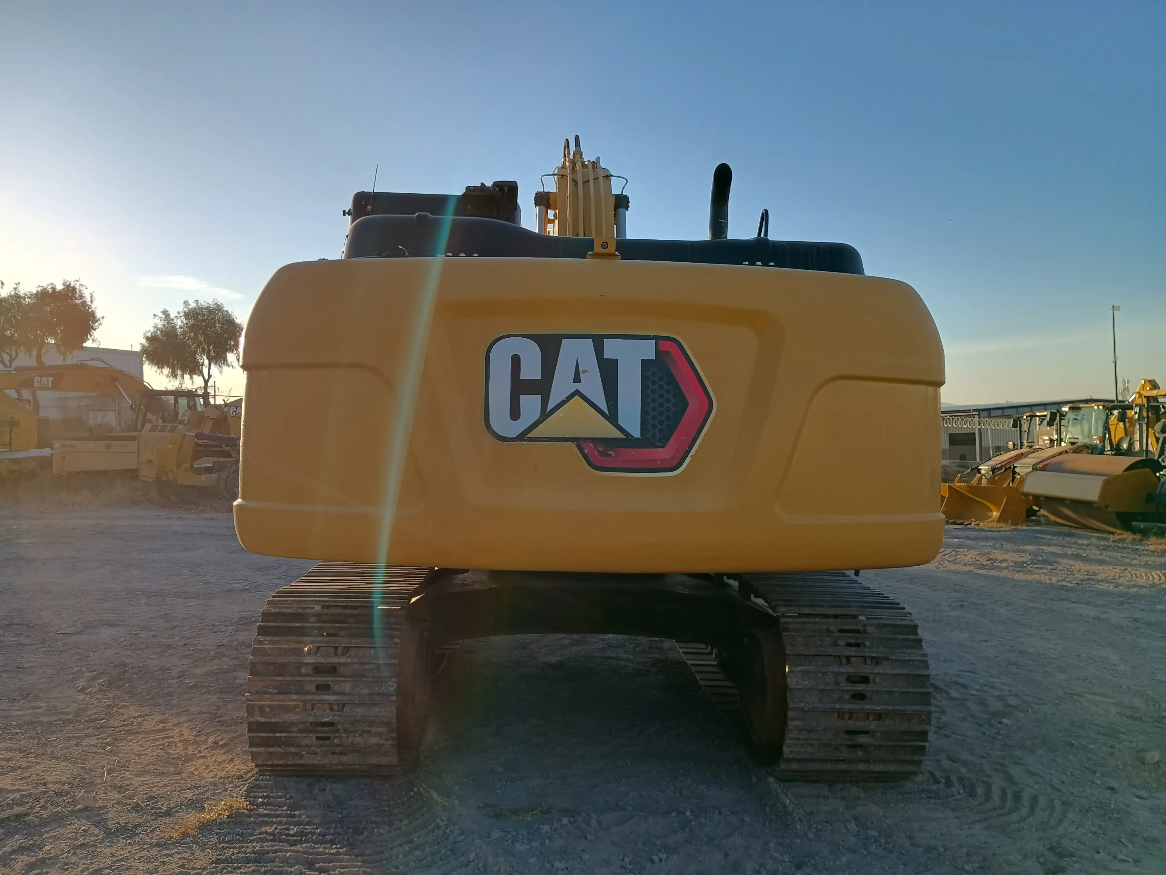 Excavadora usada cat