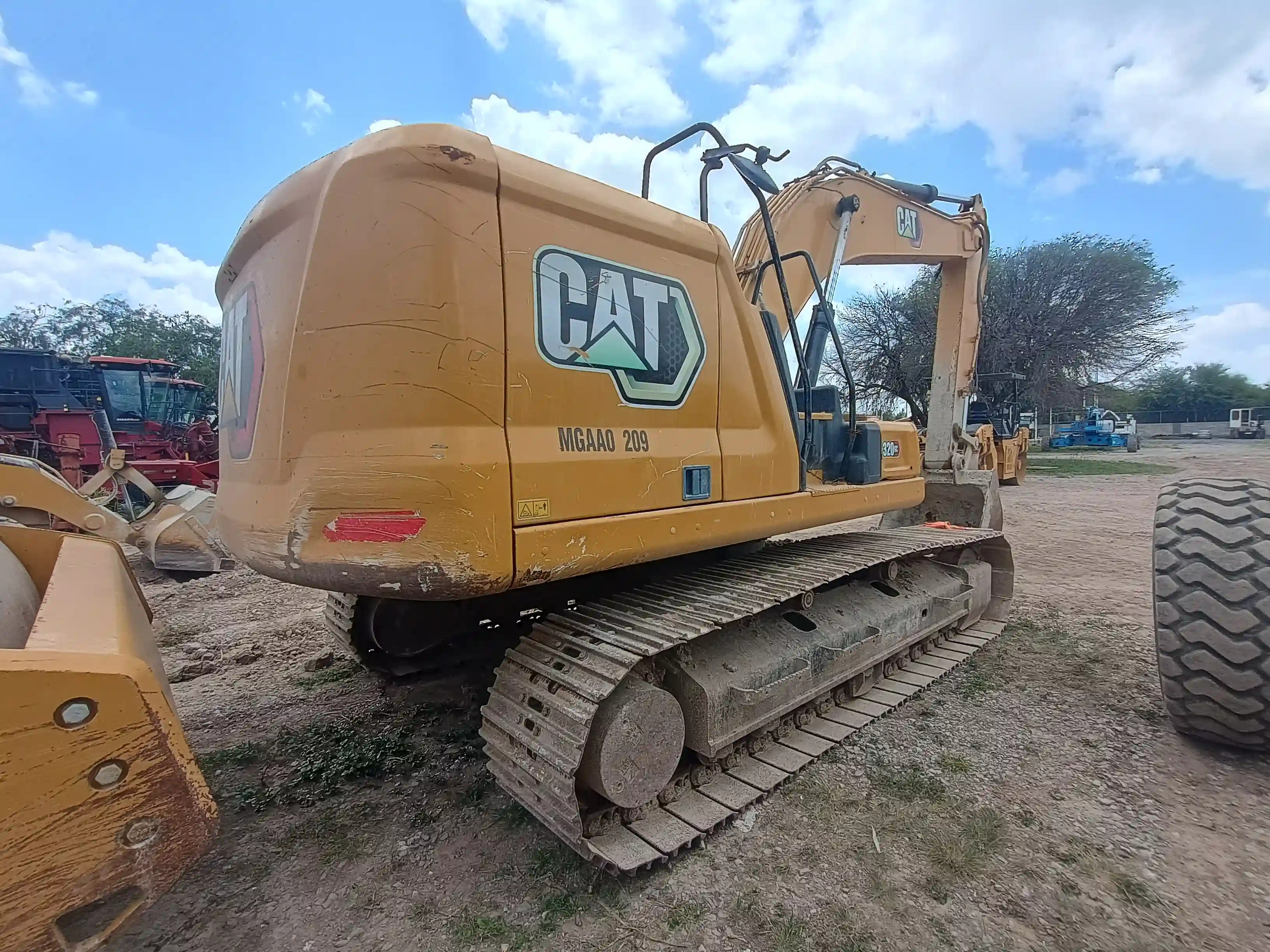 Excavadora usada cat