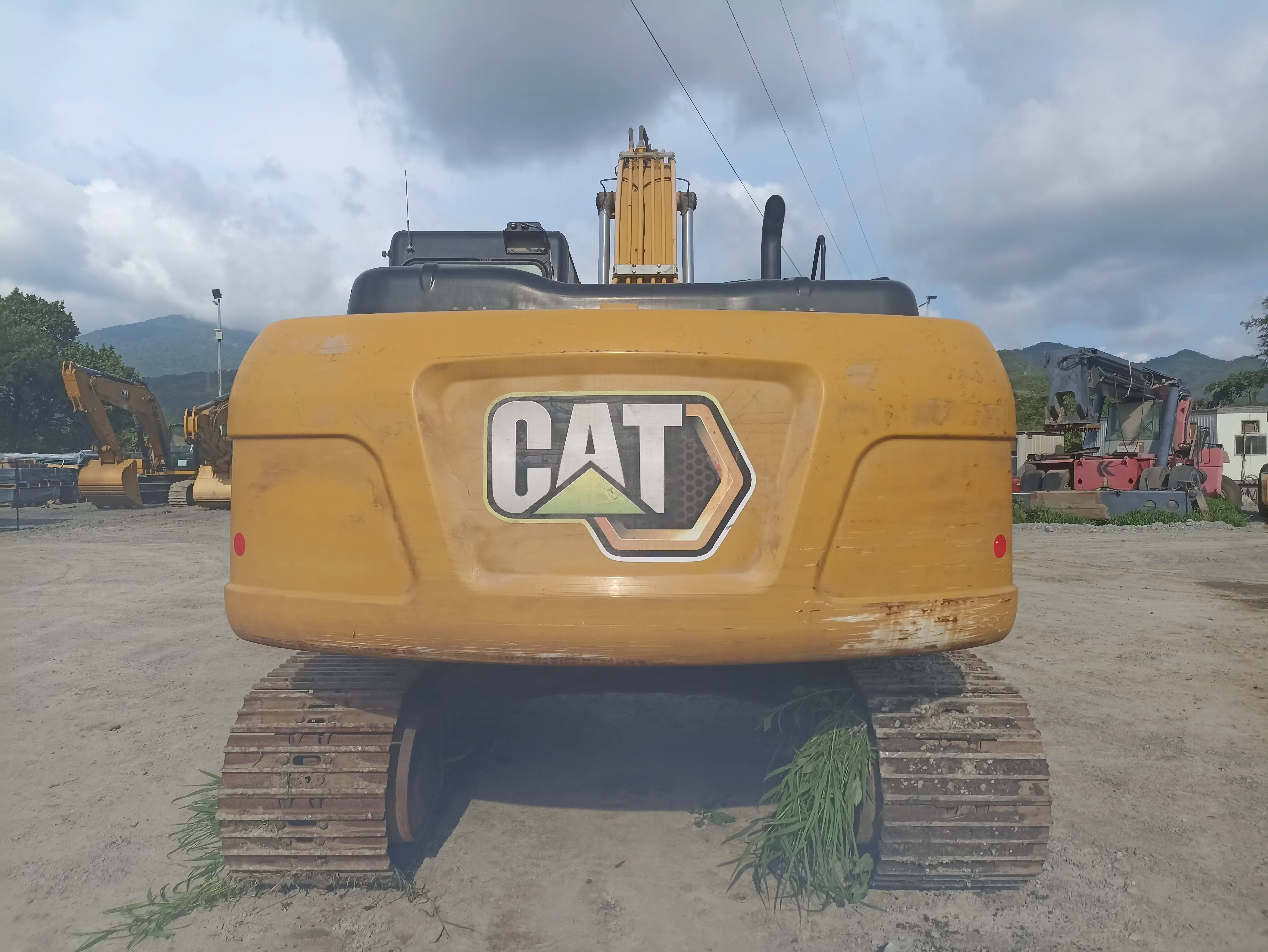Excavadora usada cat