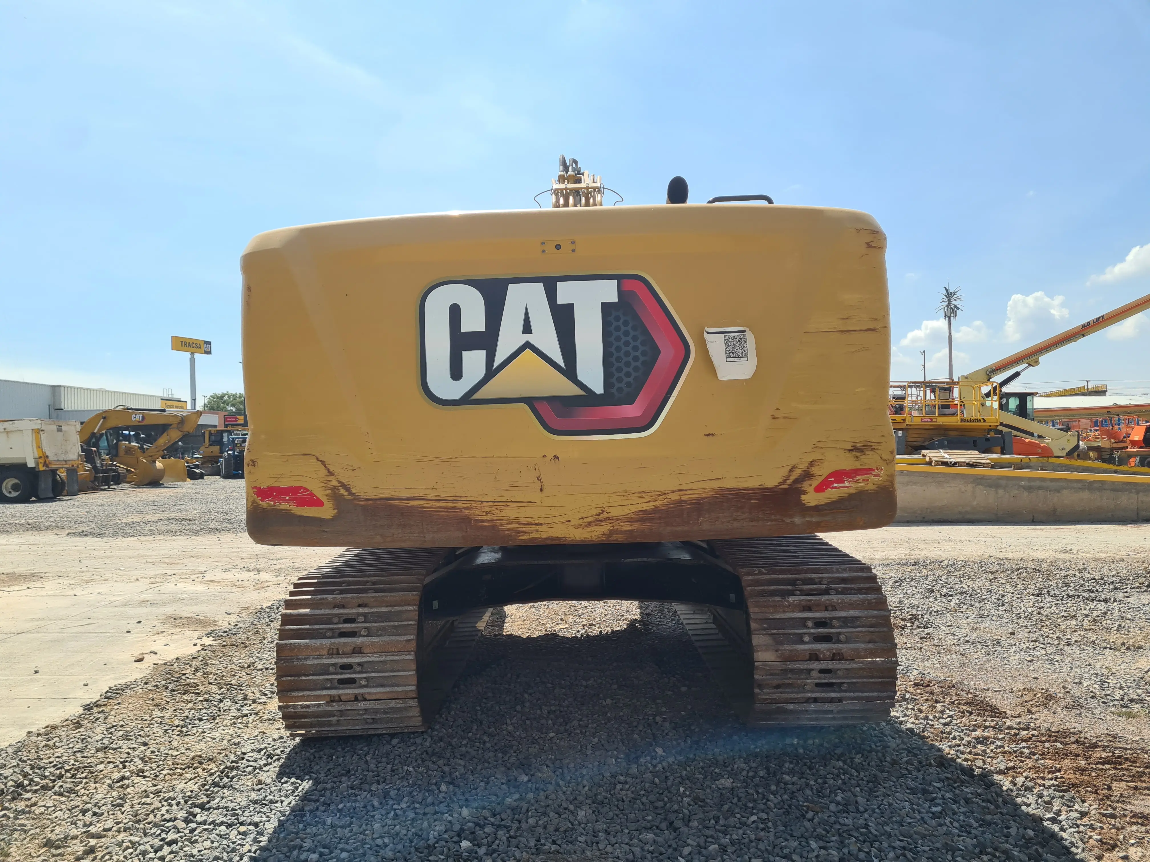 Excavadora usada cat