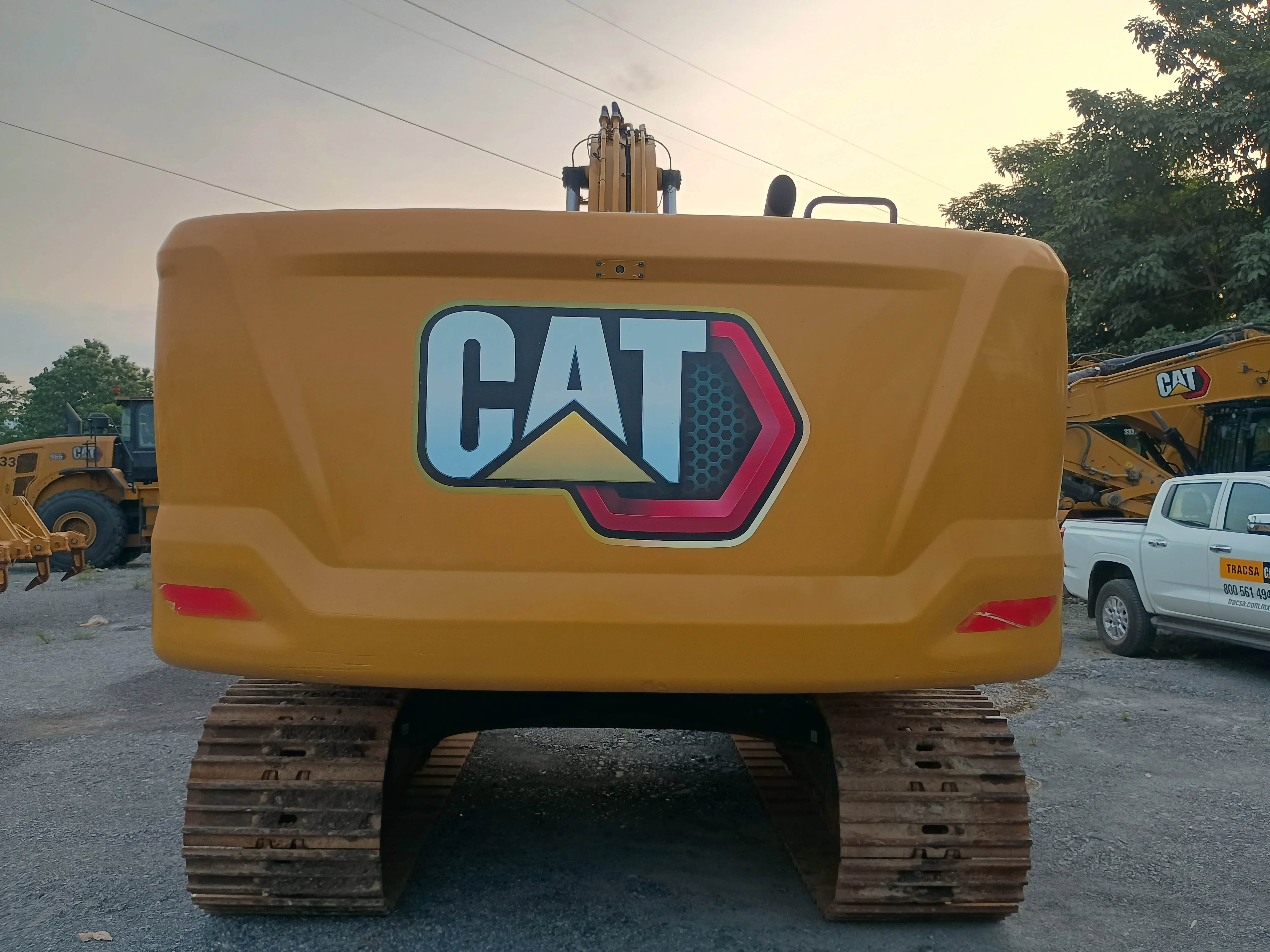 Excavadora usada cat