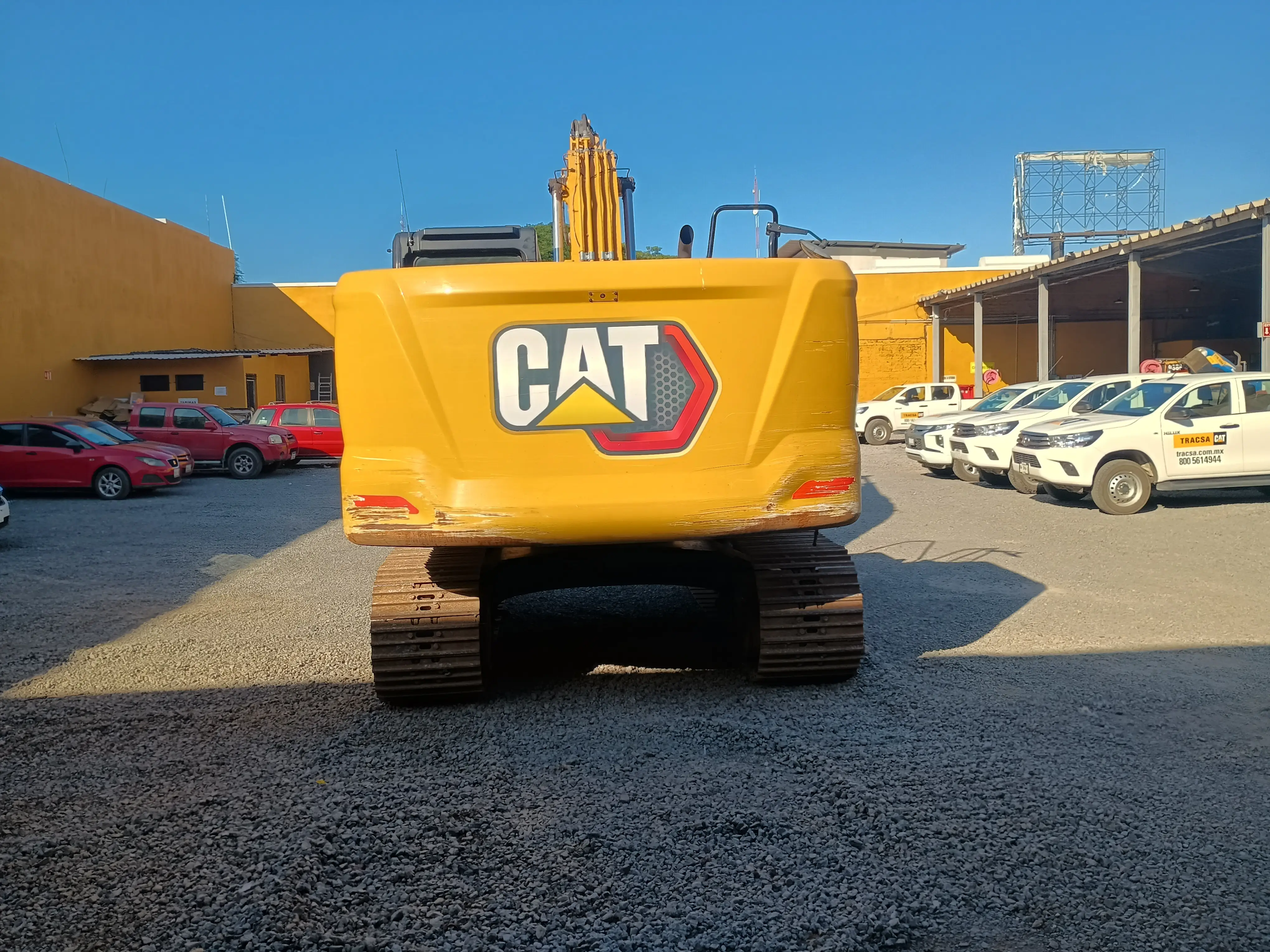 Excavadora usada cat