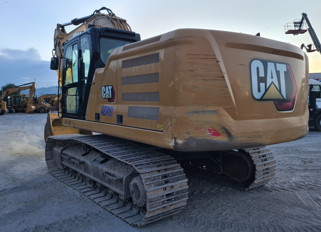 Excavadora usada cat