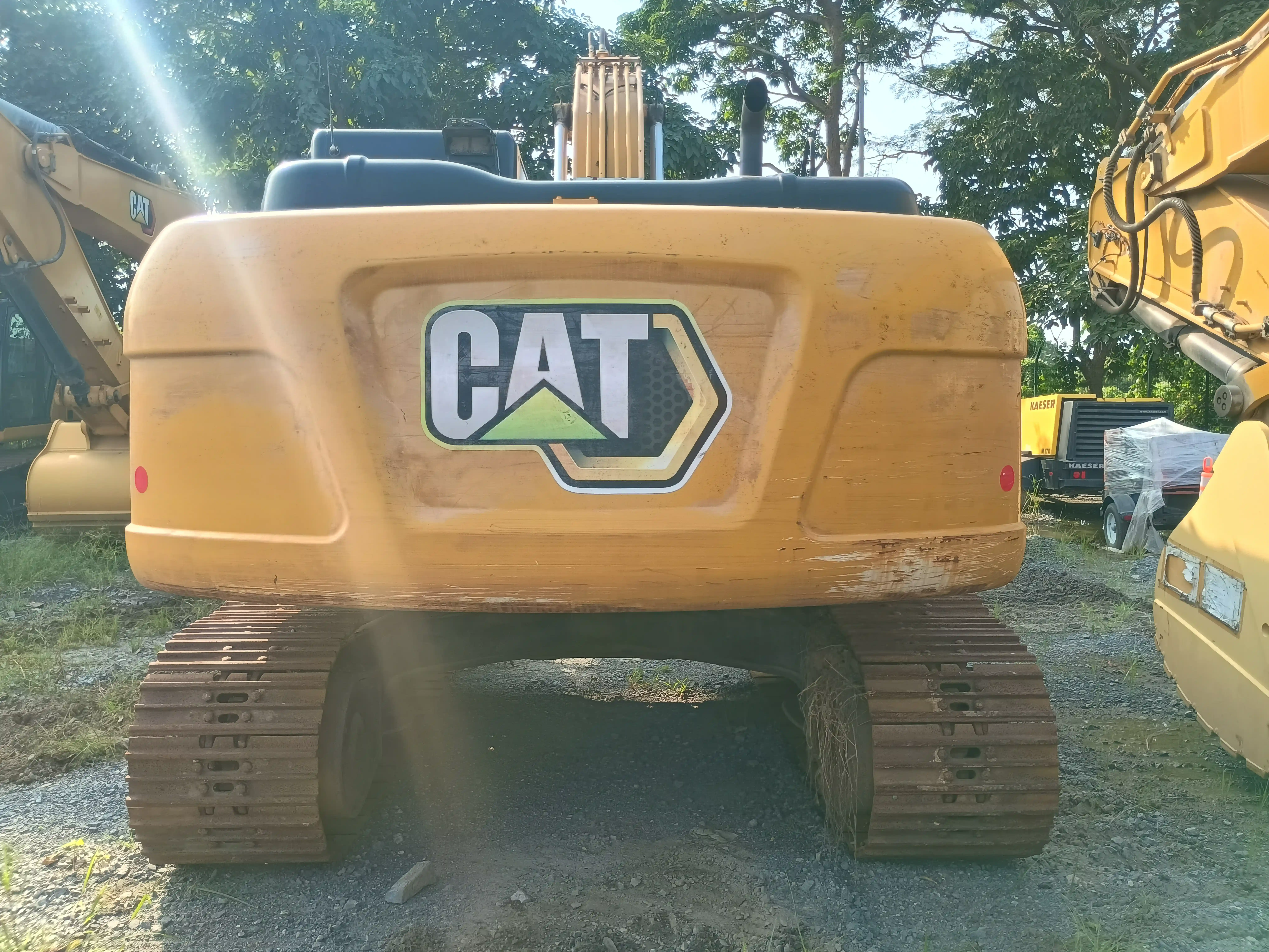 Excavadora usada cat