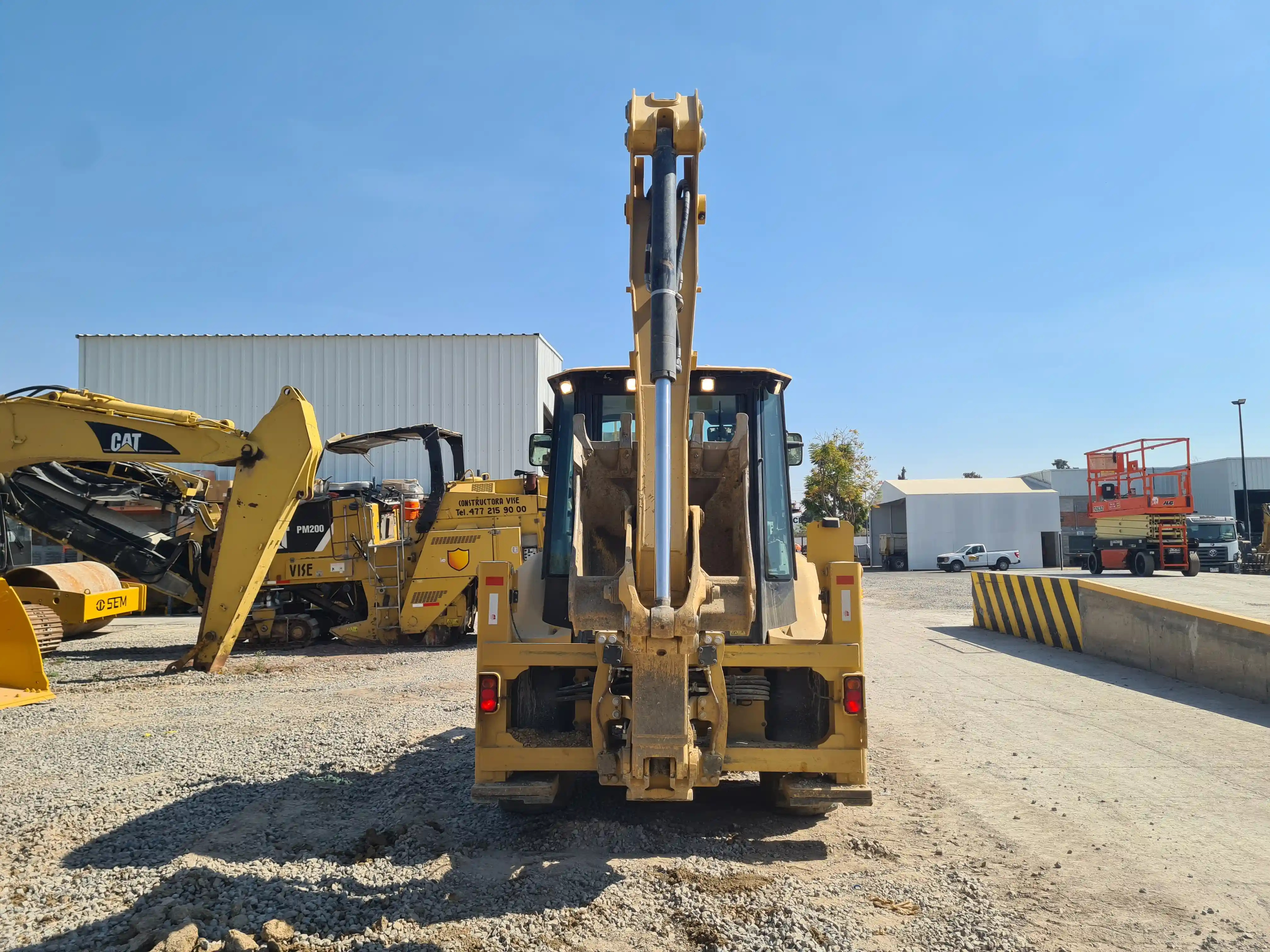 Retroexcavadora usada cat