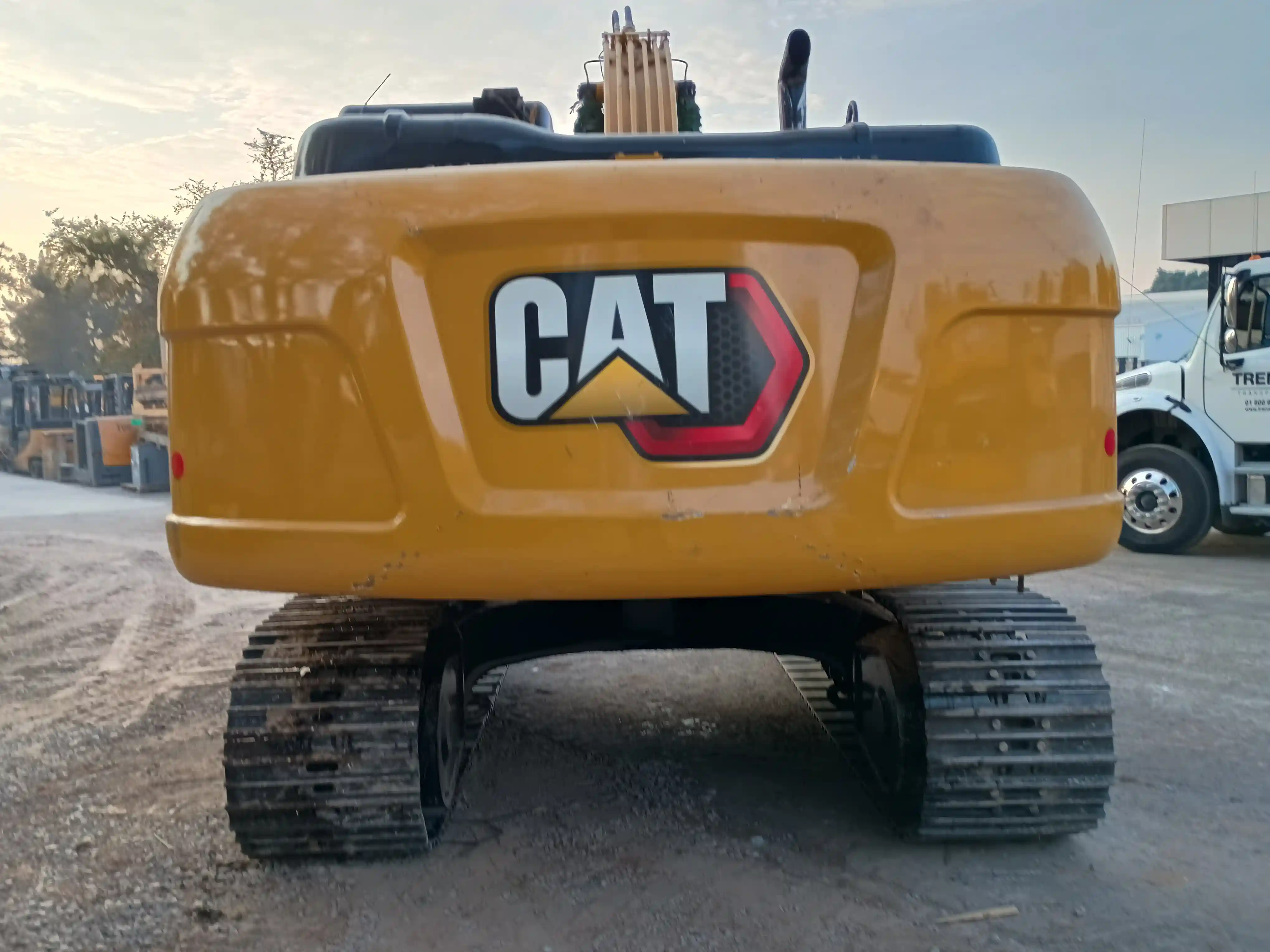 Excavadora usada cat