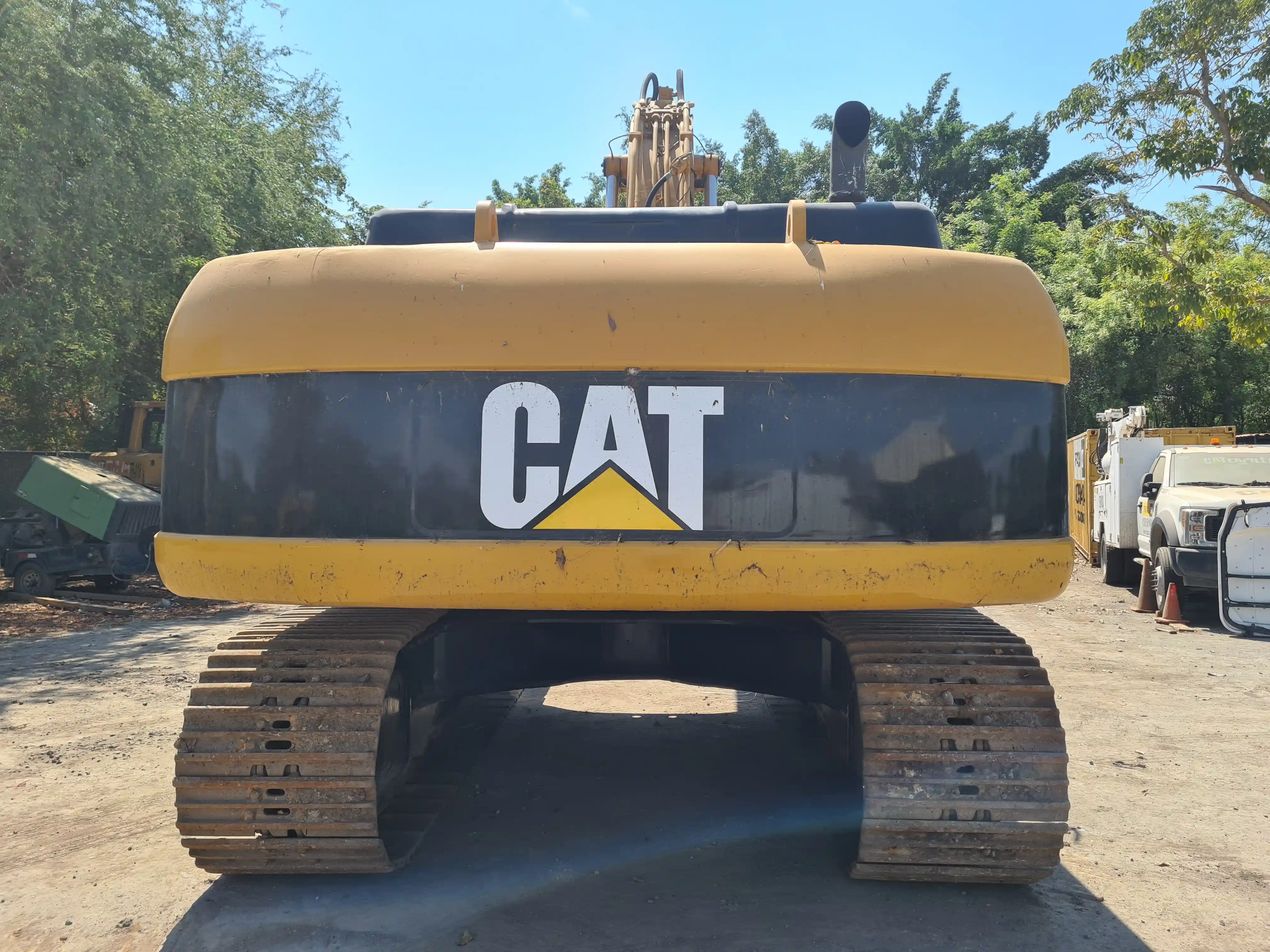 Excavadora usada cat