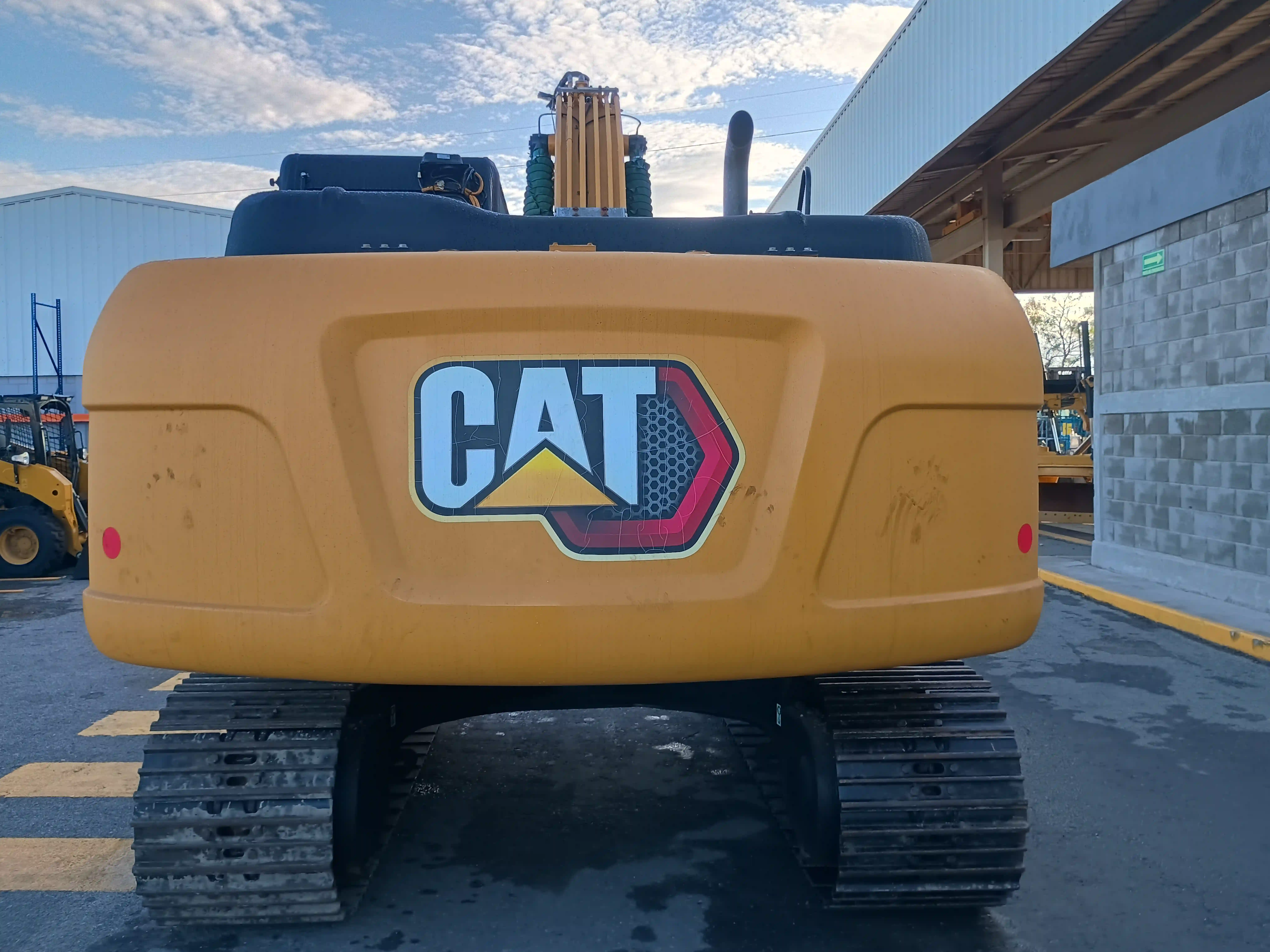 Excavadora usada cat