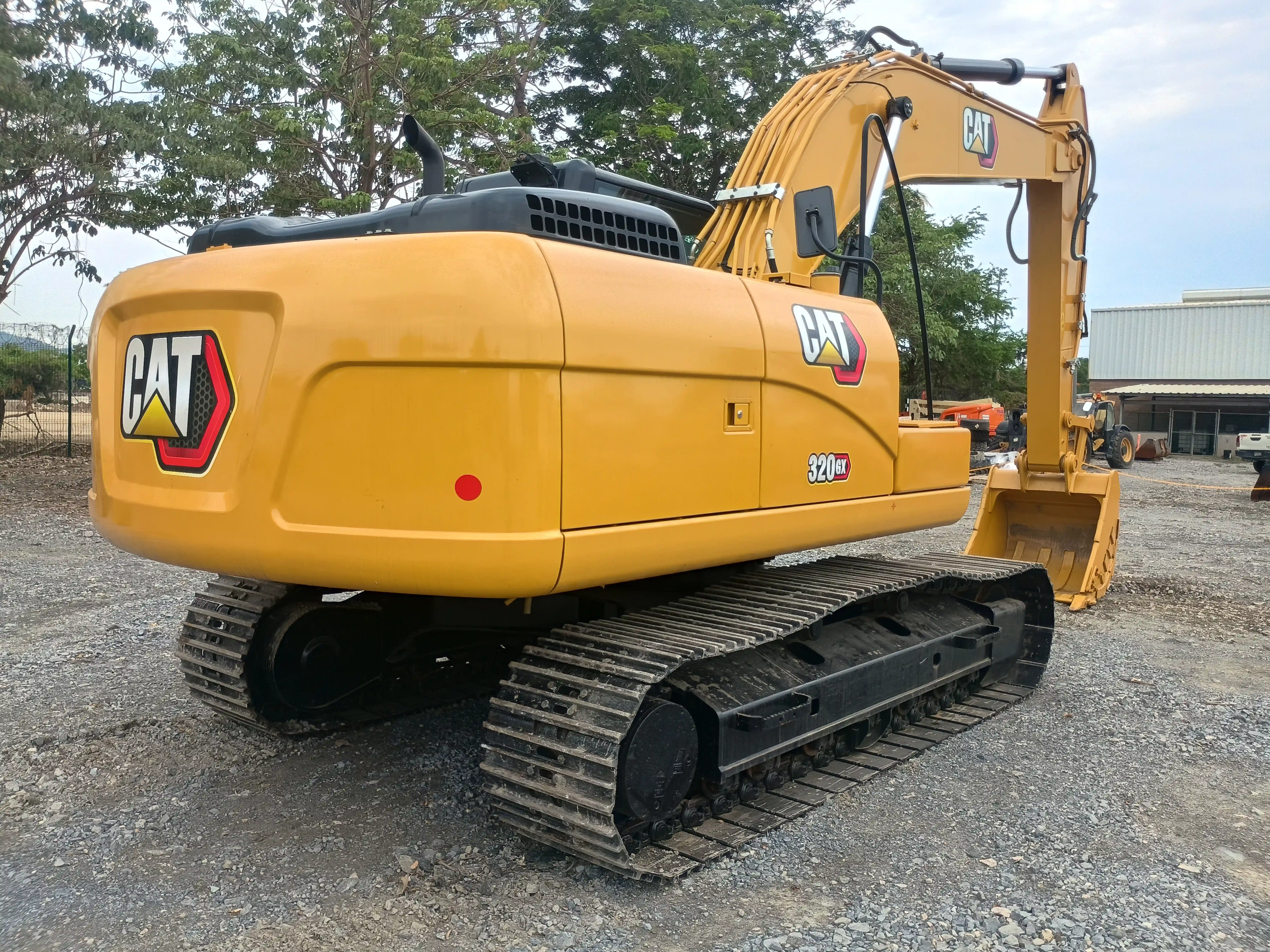 Excavadora usada cat
