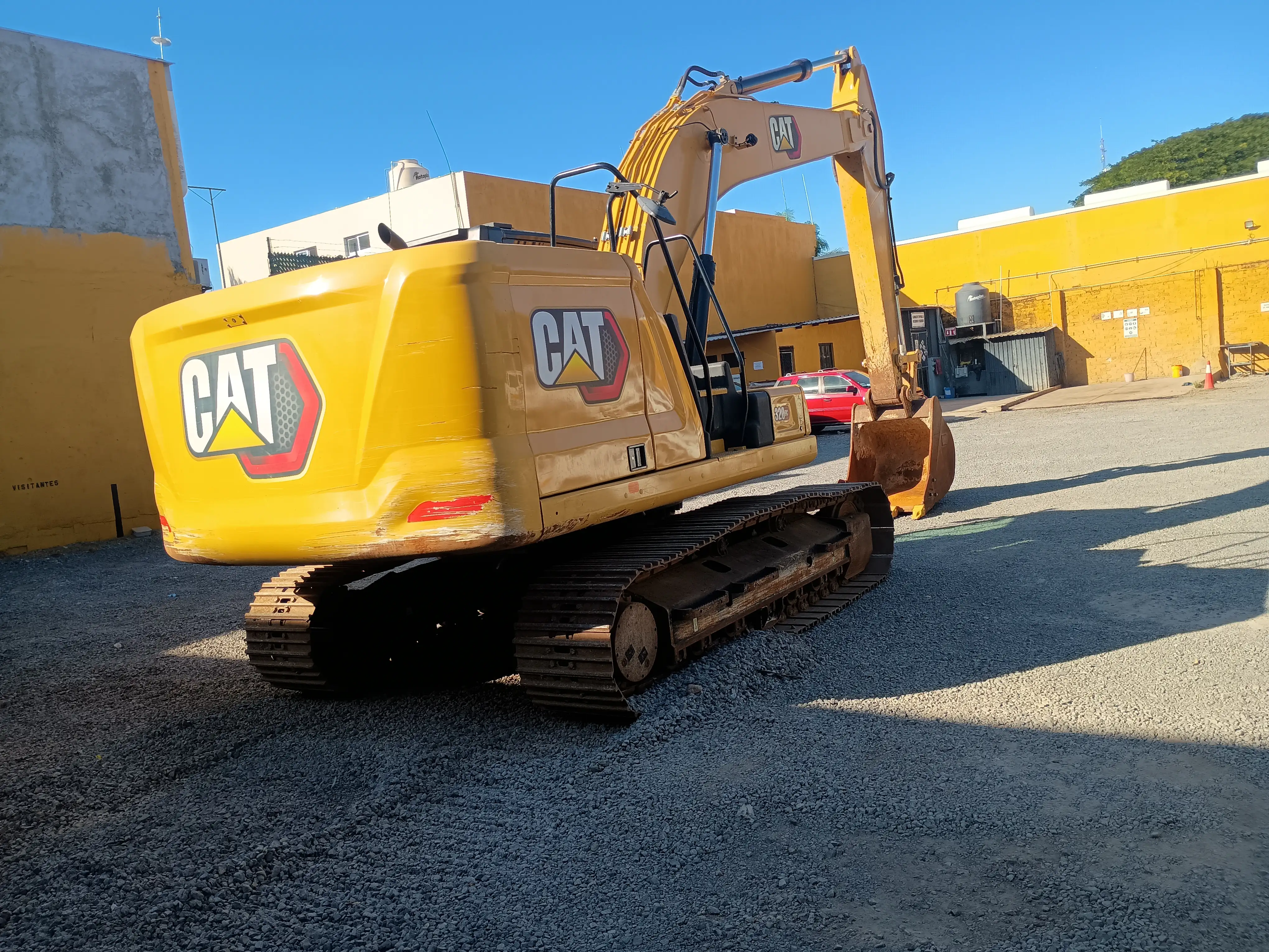 Excavadora usada cat