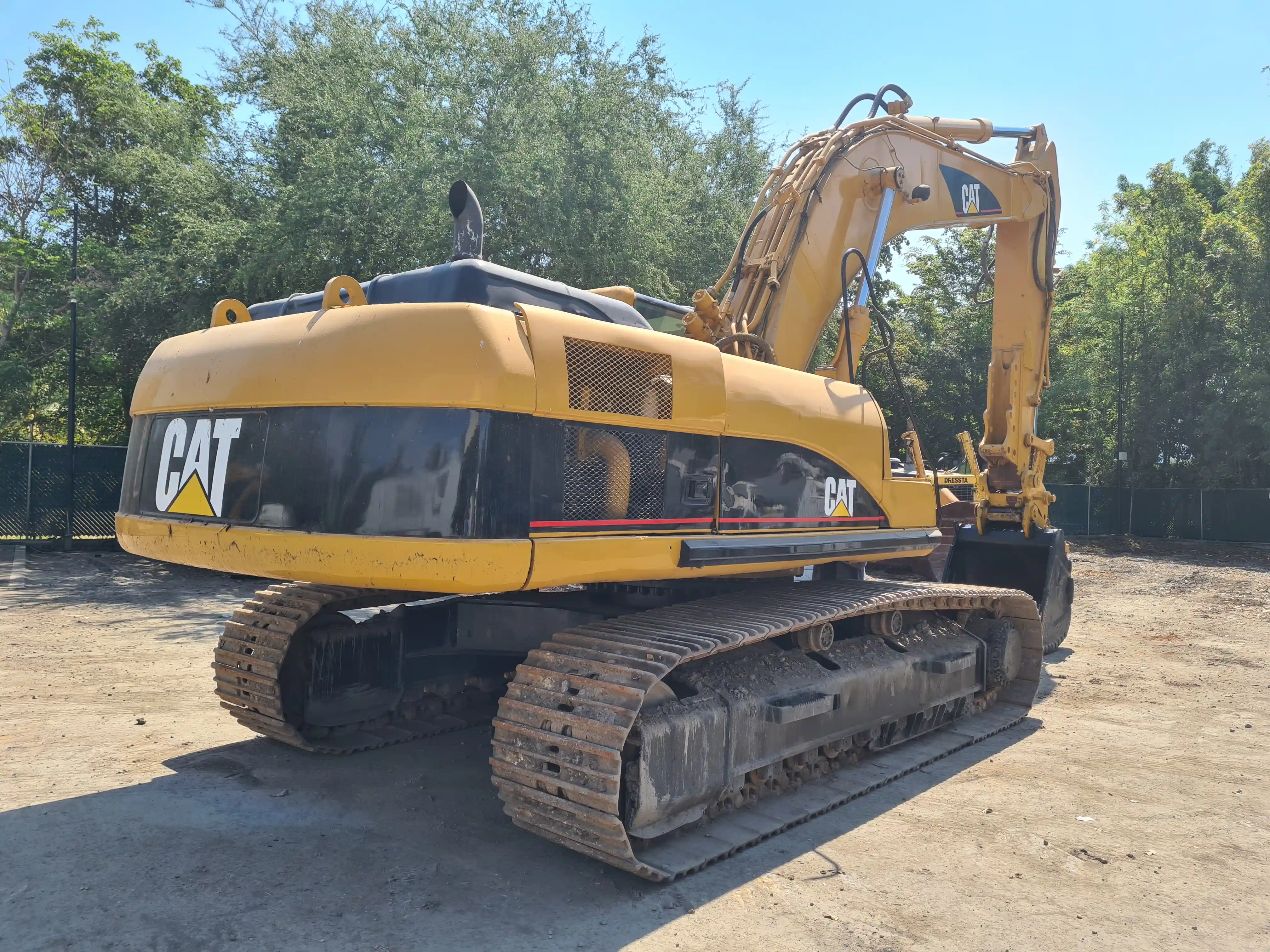 Excavadora usada cat