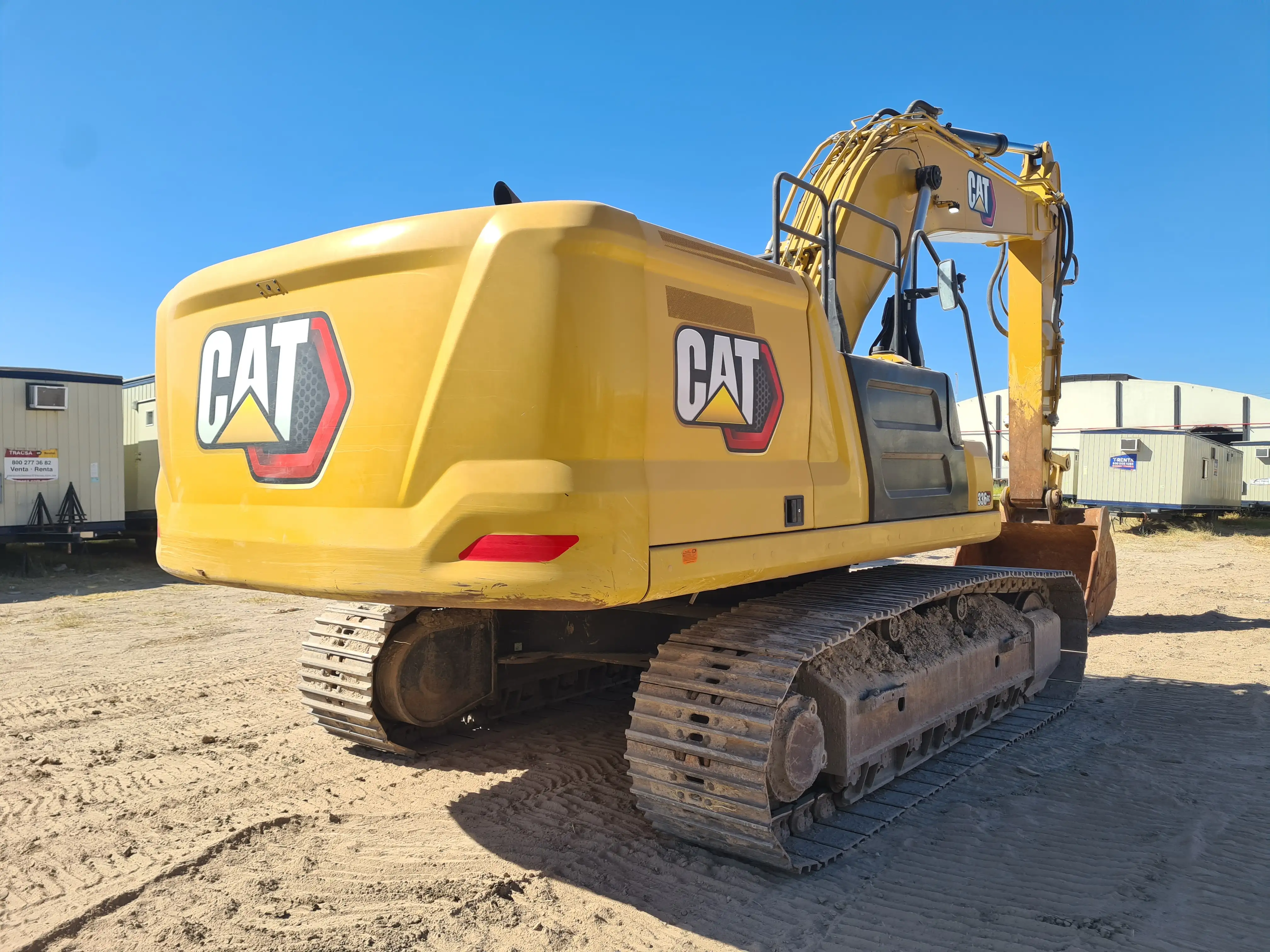 Excavadora usada cat