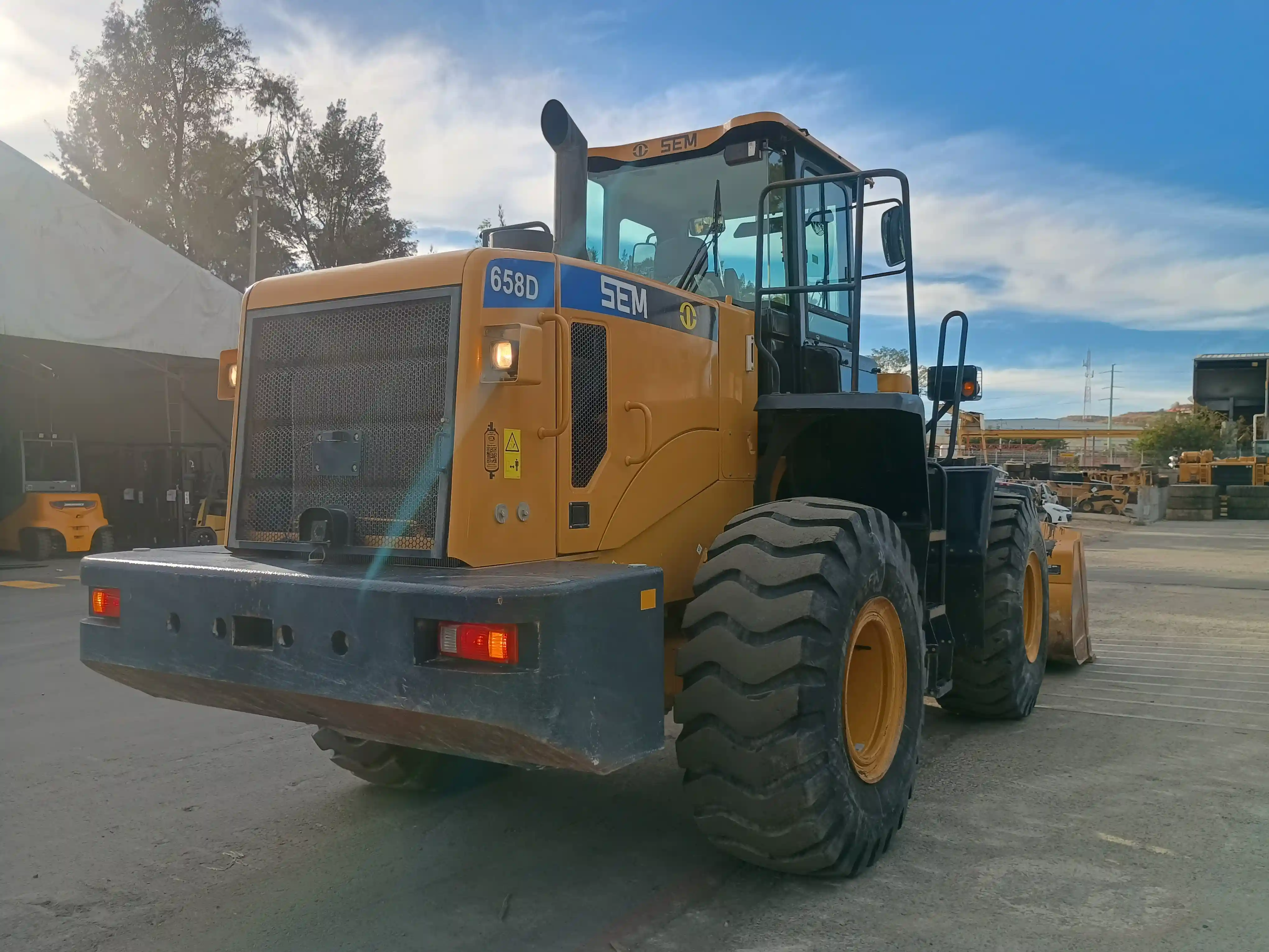 Cargador frontal usado