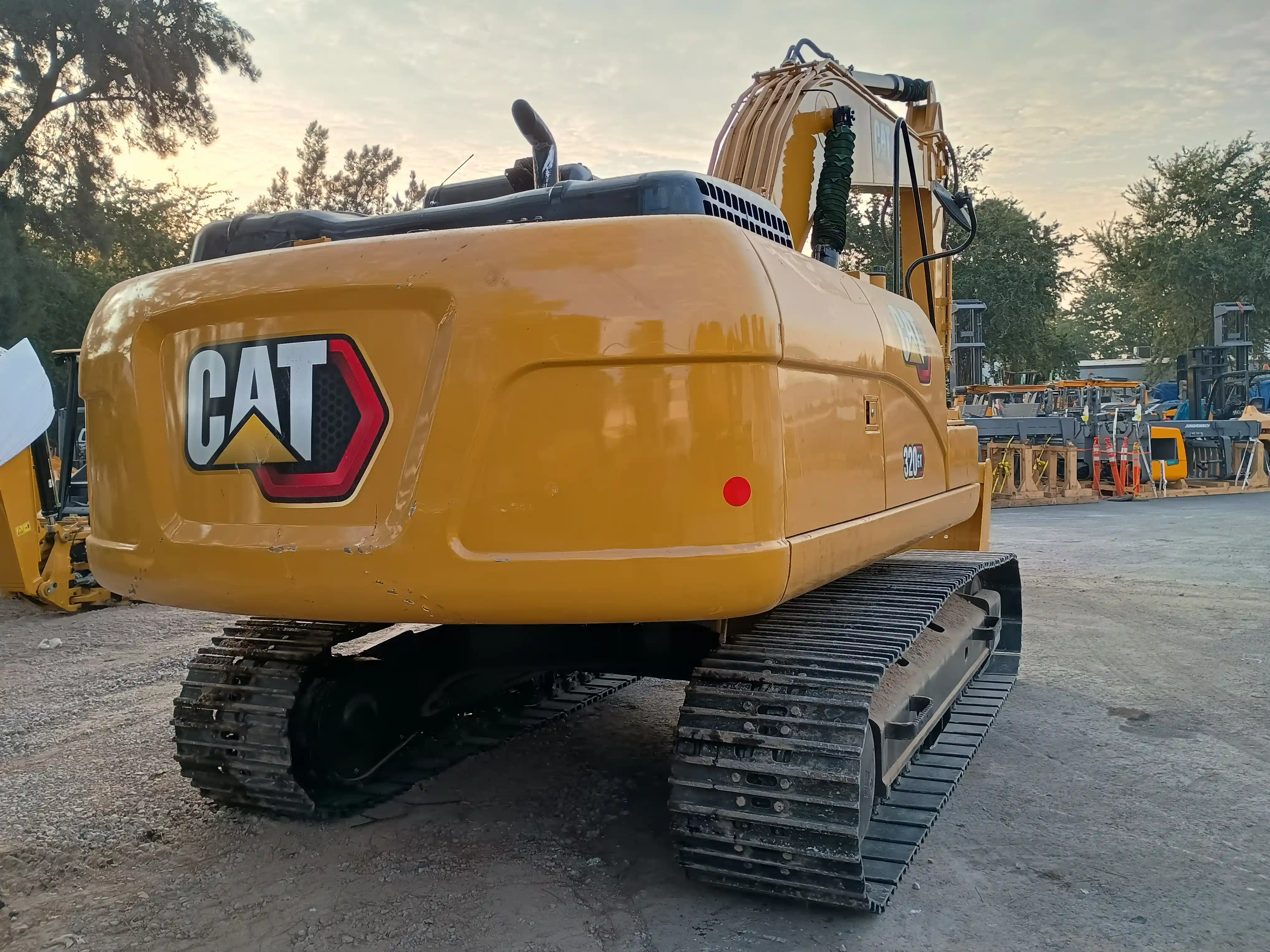 Excavadora usada cat