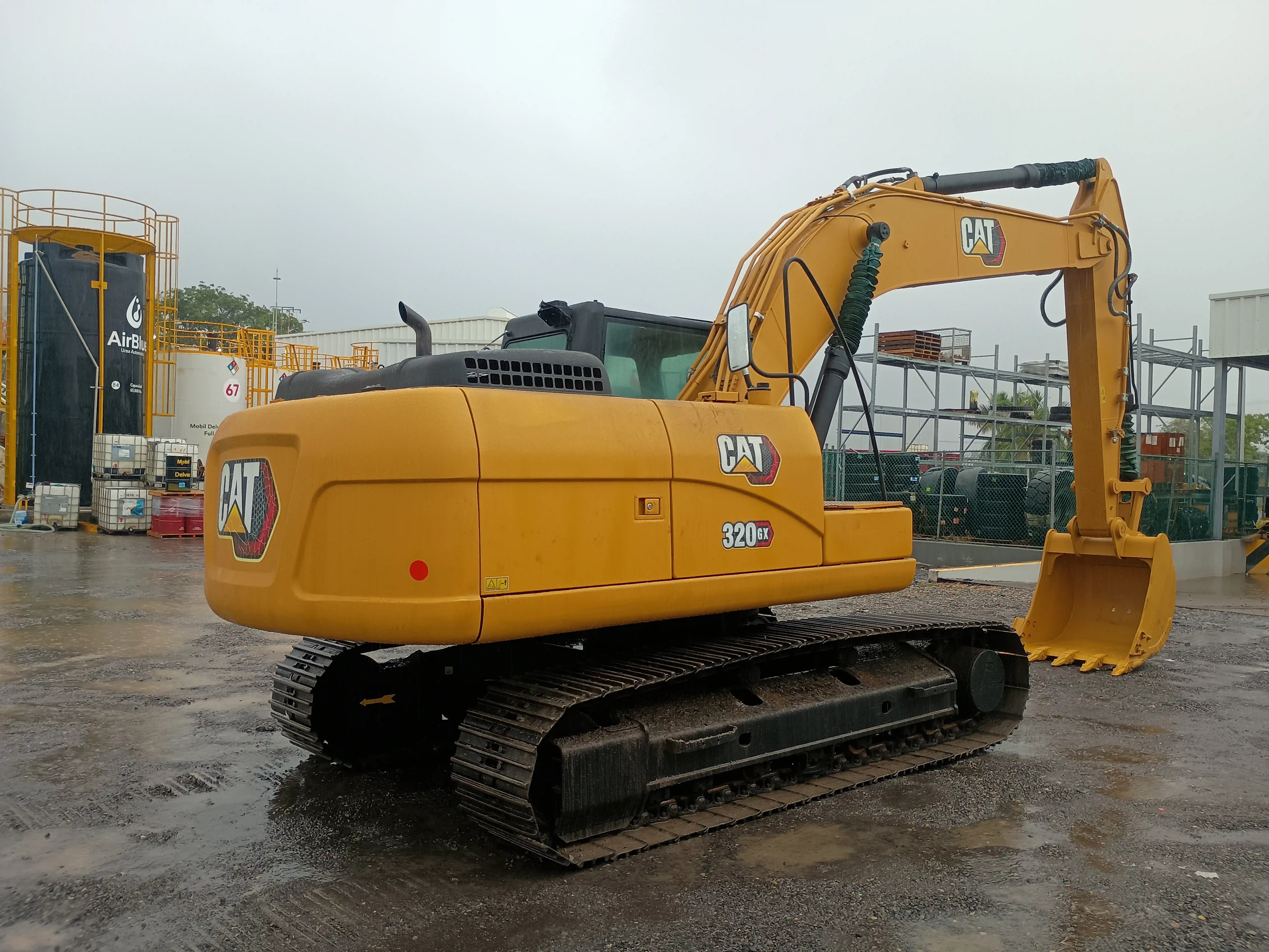Excavadora usada cat
