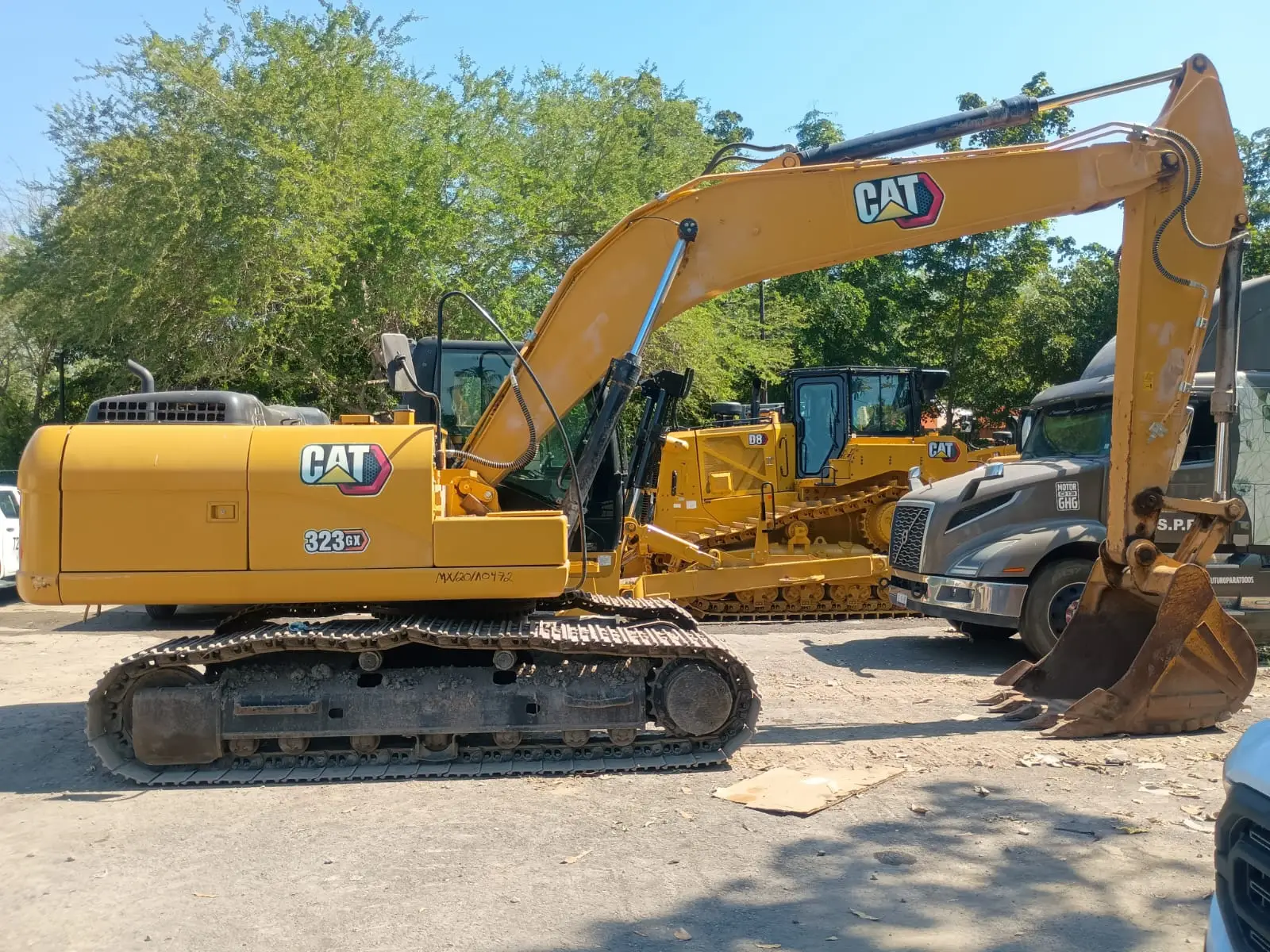 Excavadora usada cat