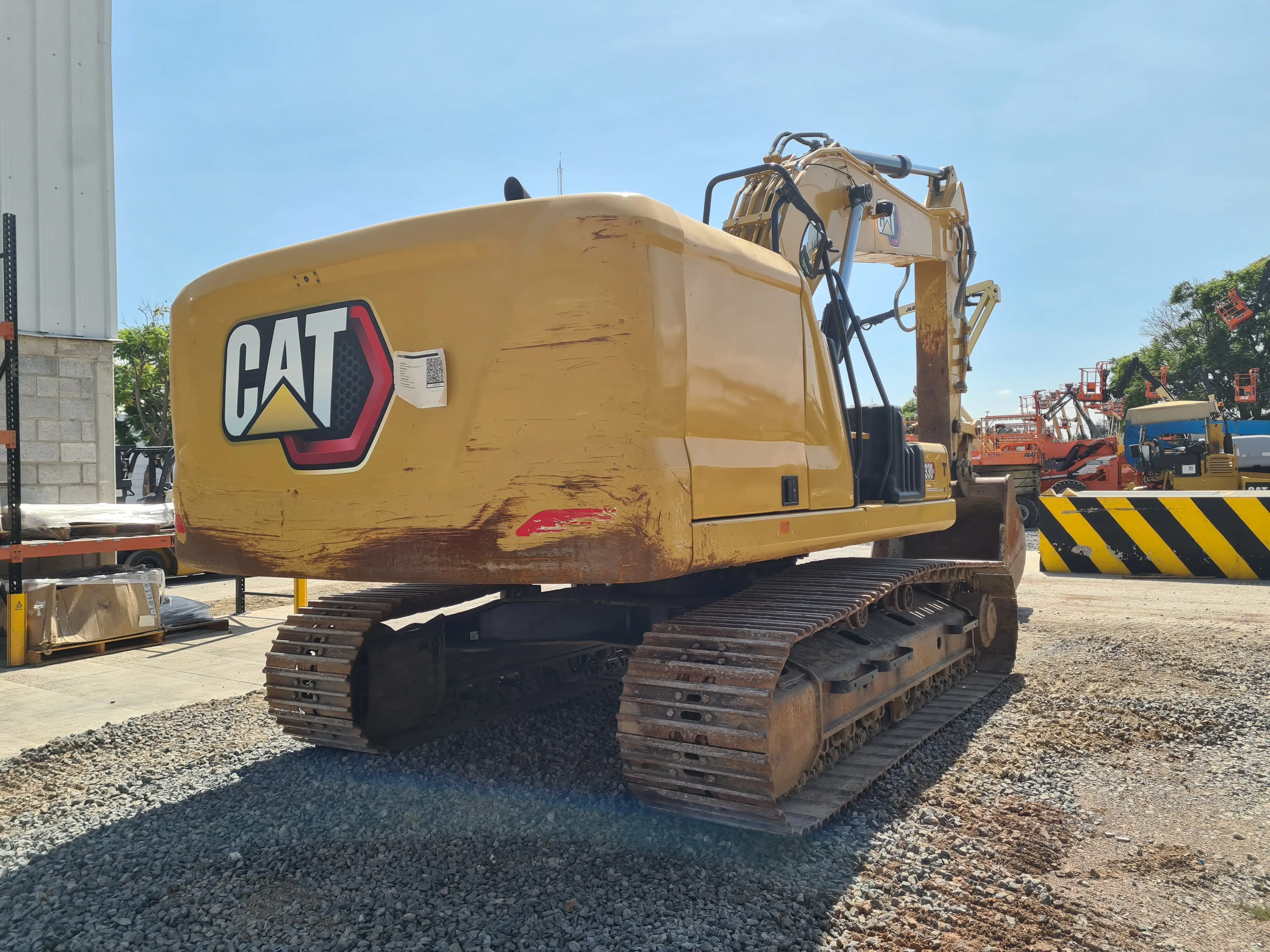 Excavadora usada cat
