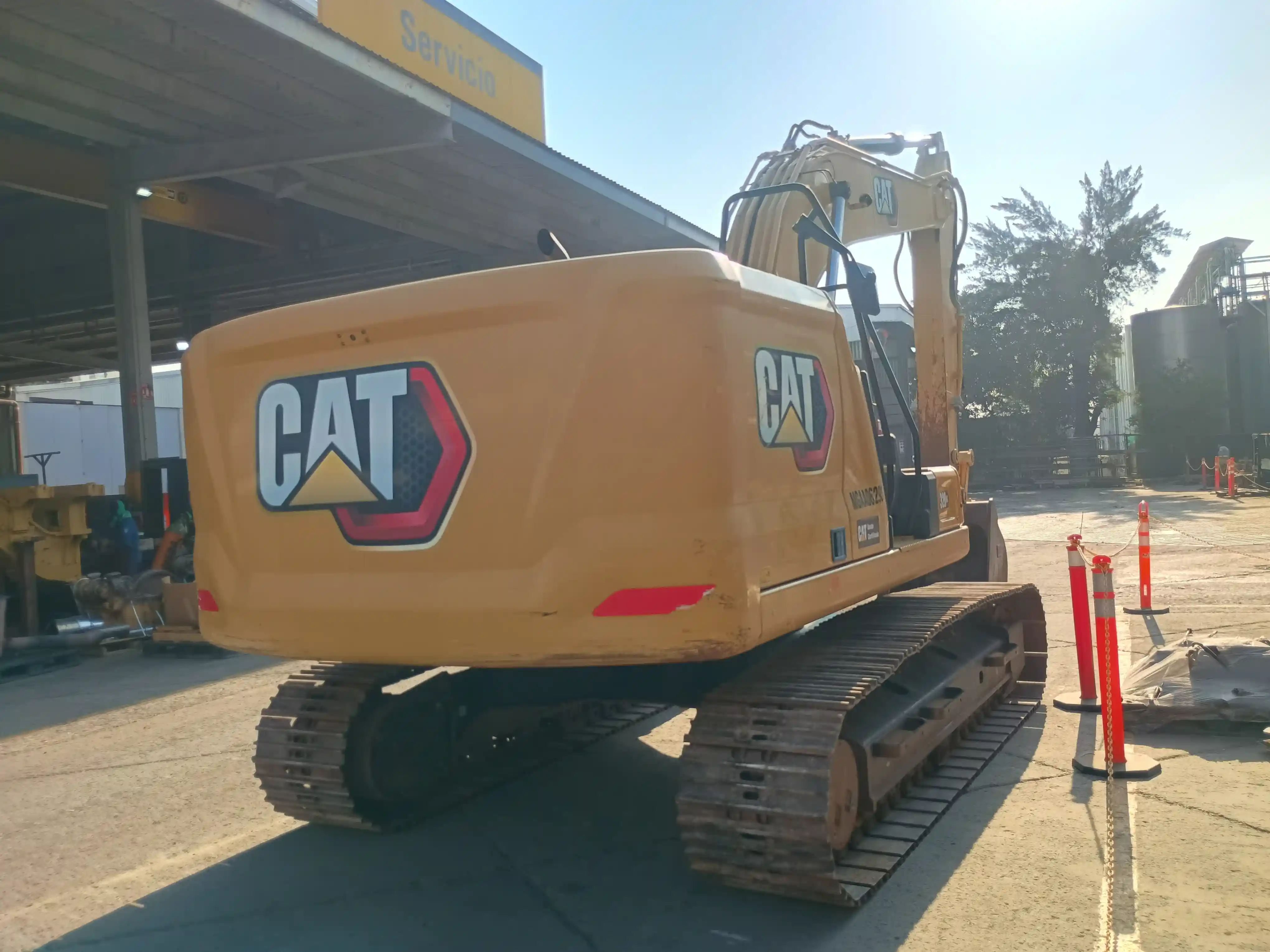 Excavadora usada cat