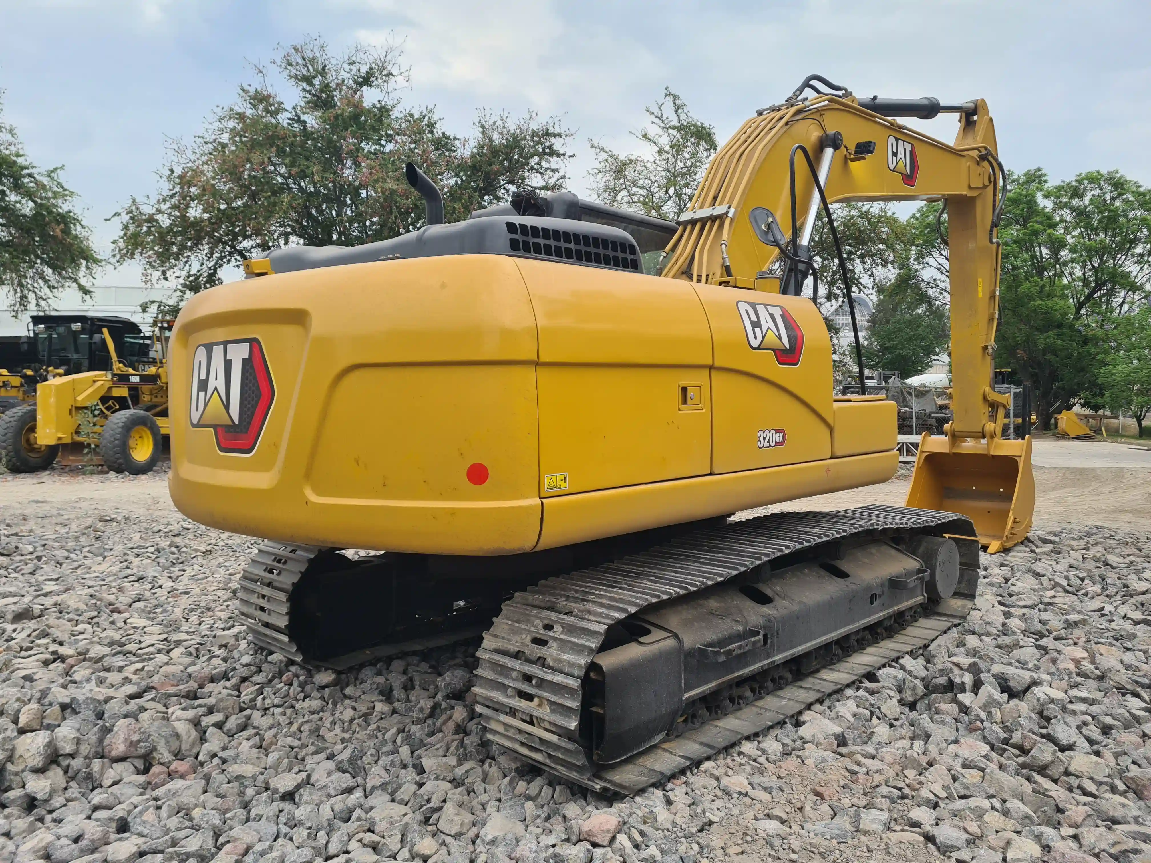 Excavadora usada cat