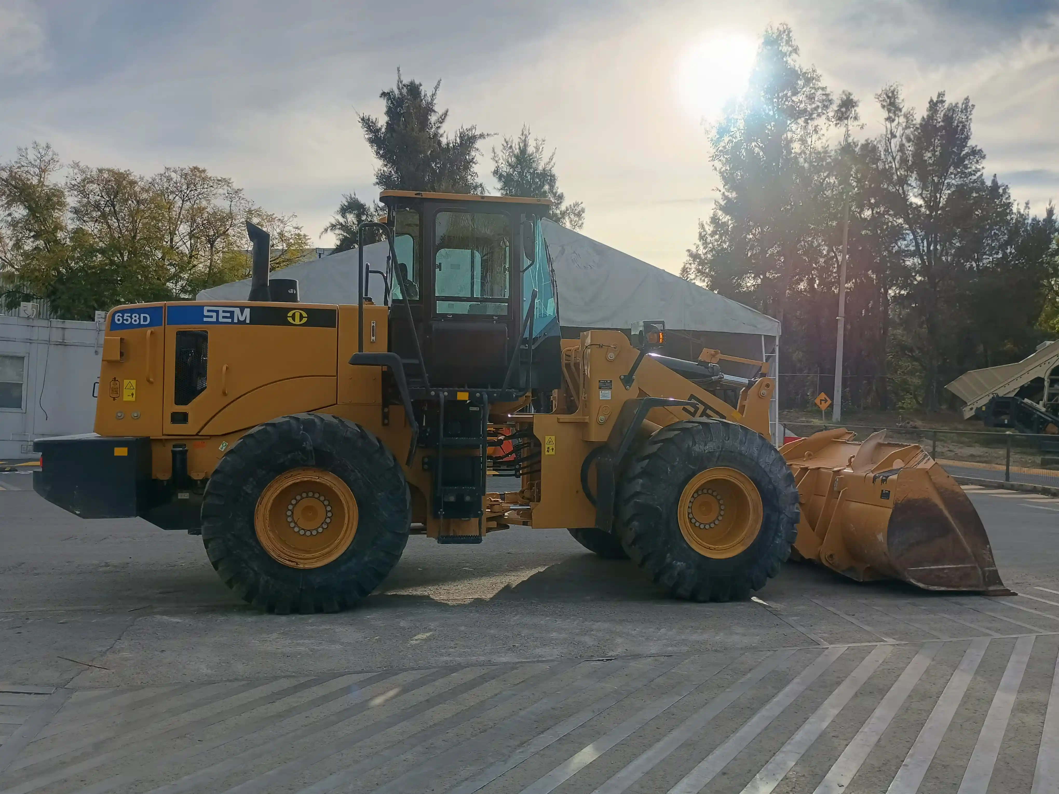 Cargador frontal usado