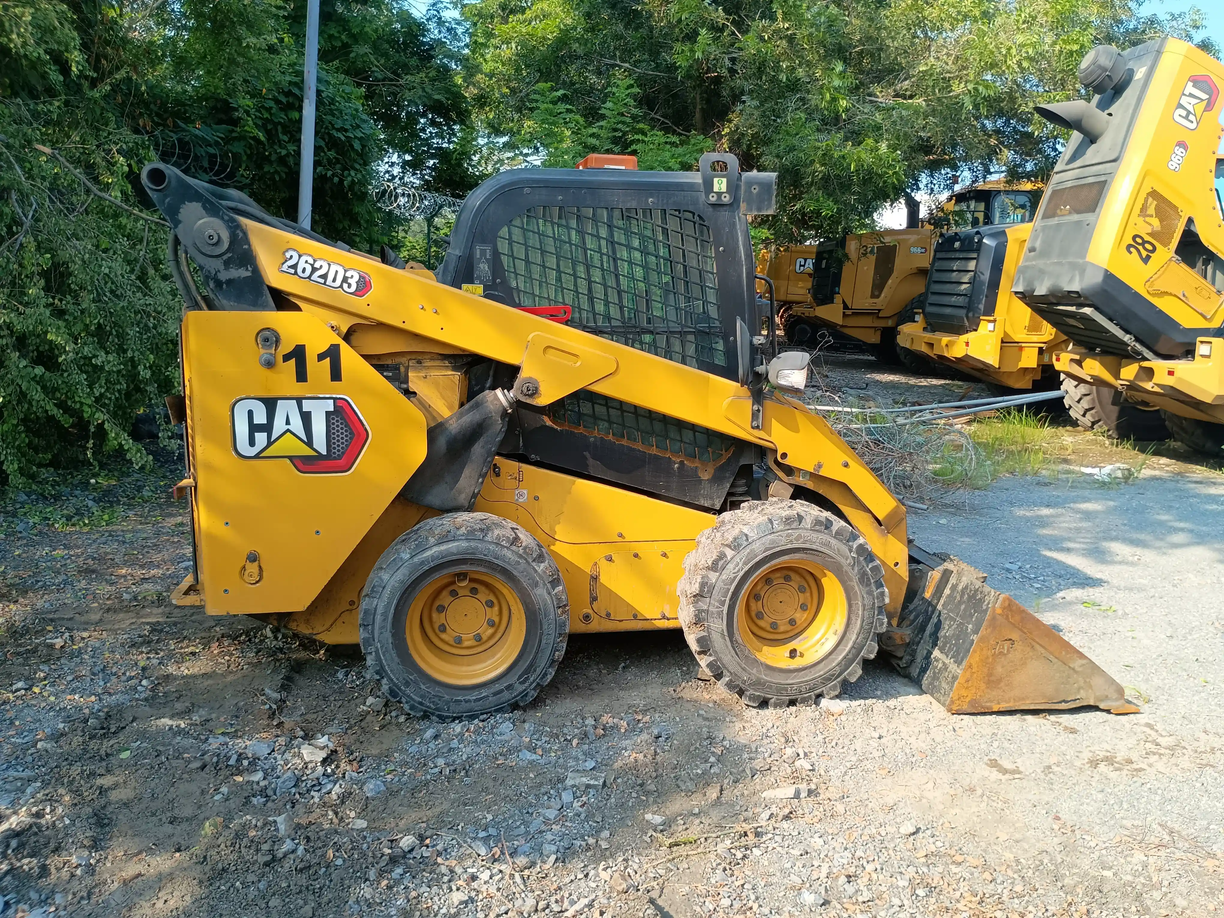 Minicargador usado cat