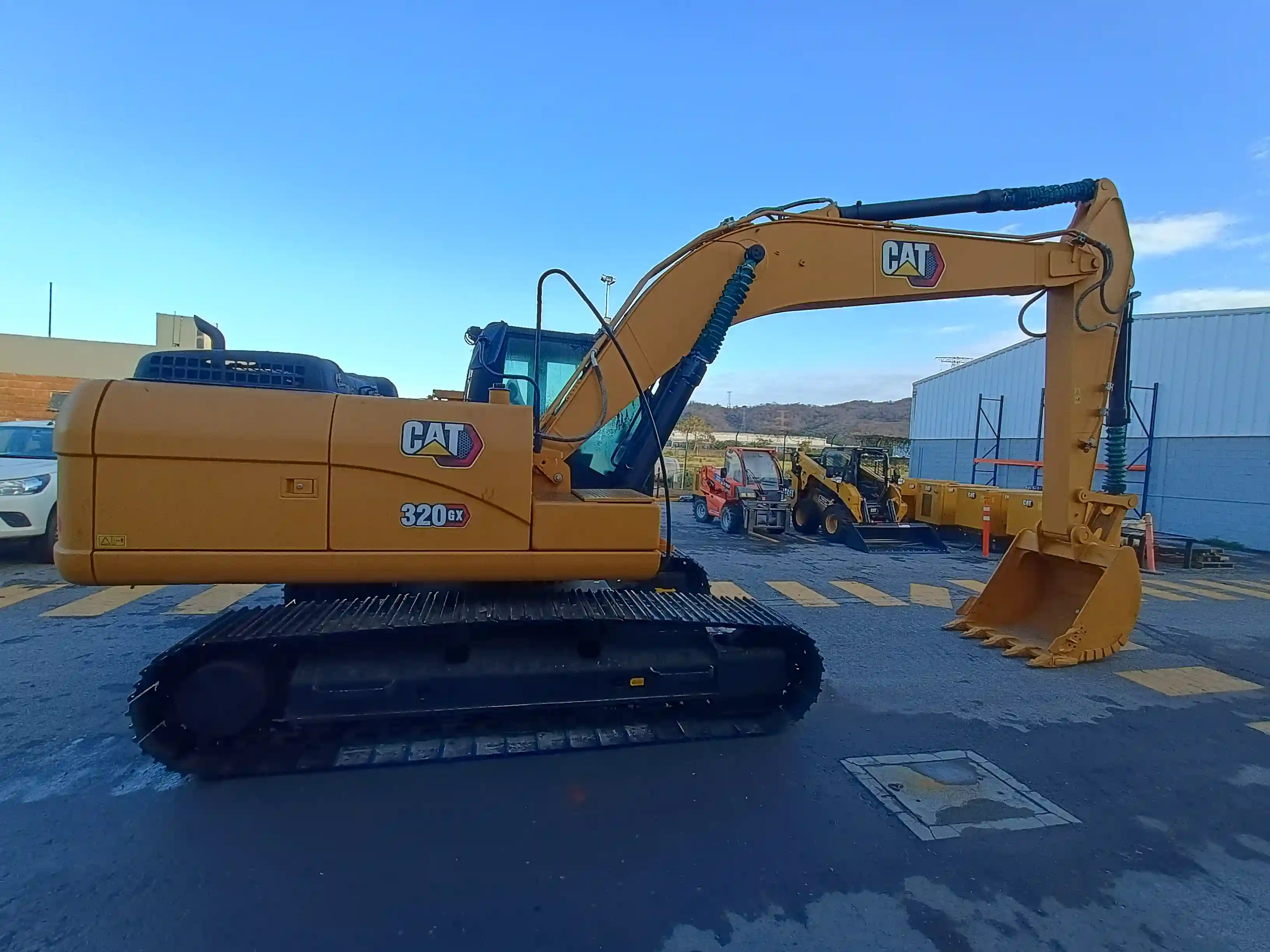 Excavadora usada cat