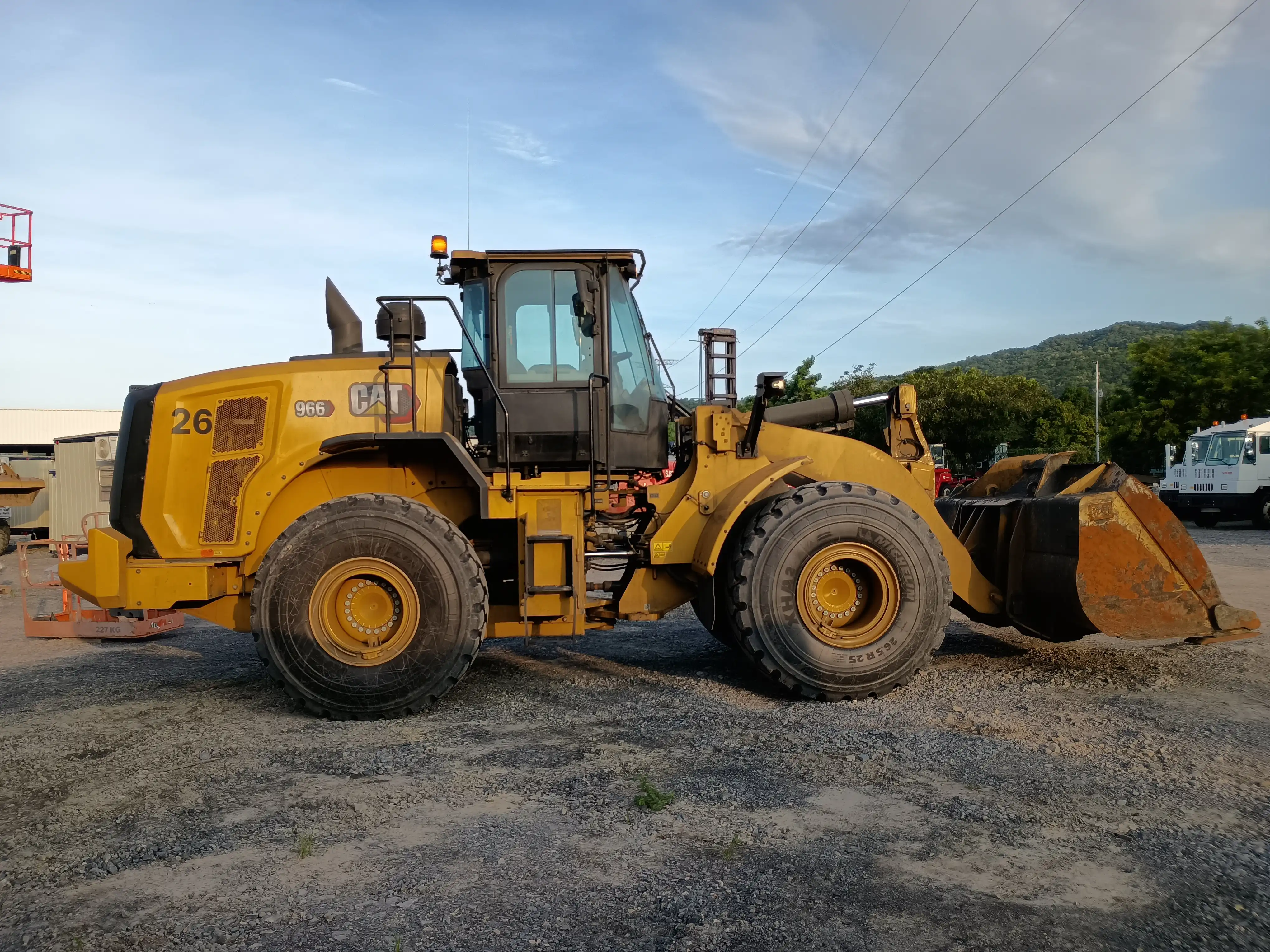 Cargador frontal usado