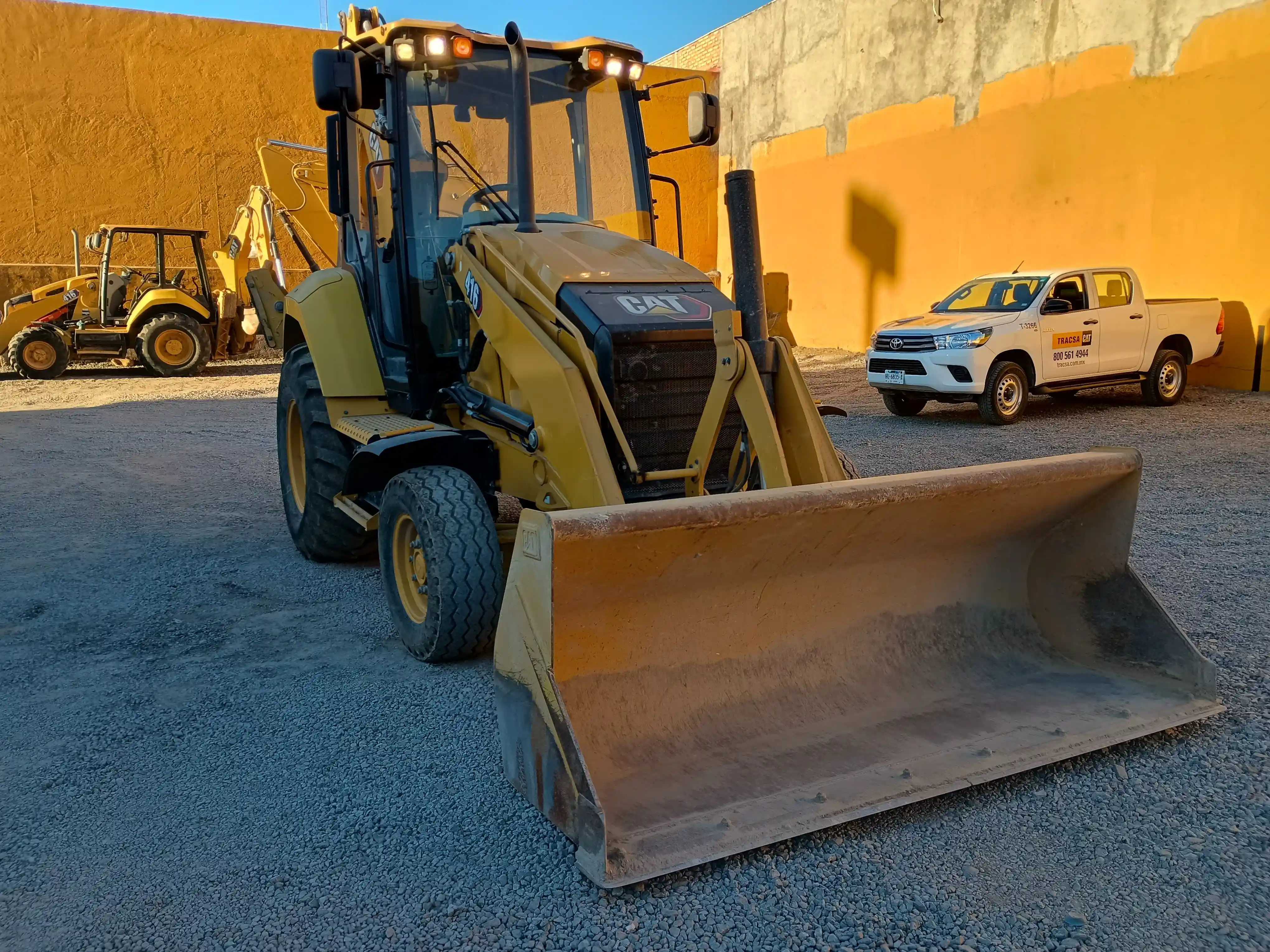 Retroexcavadora usada cat