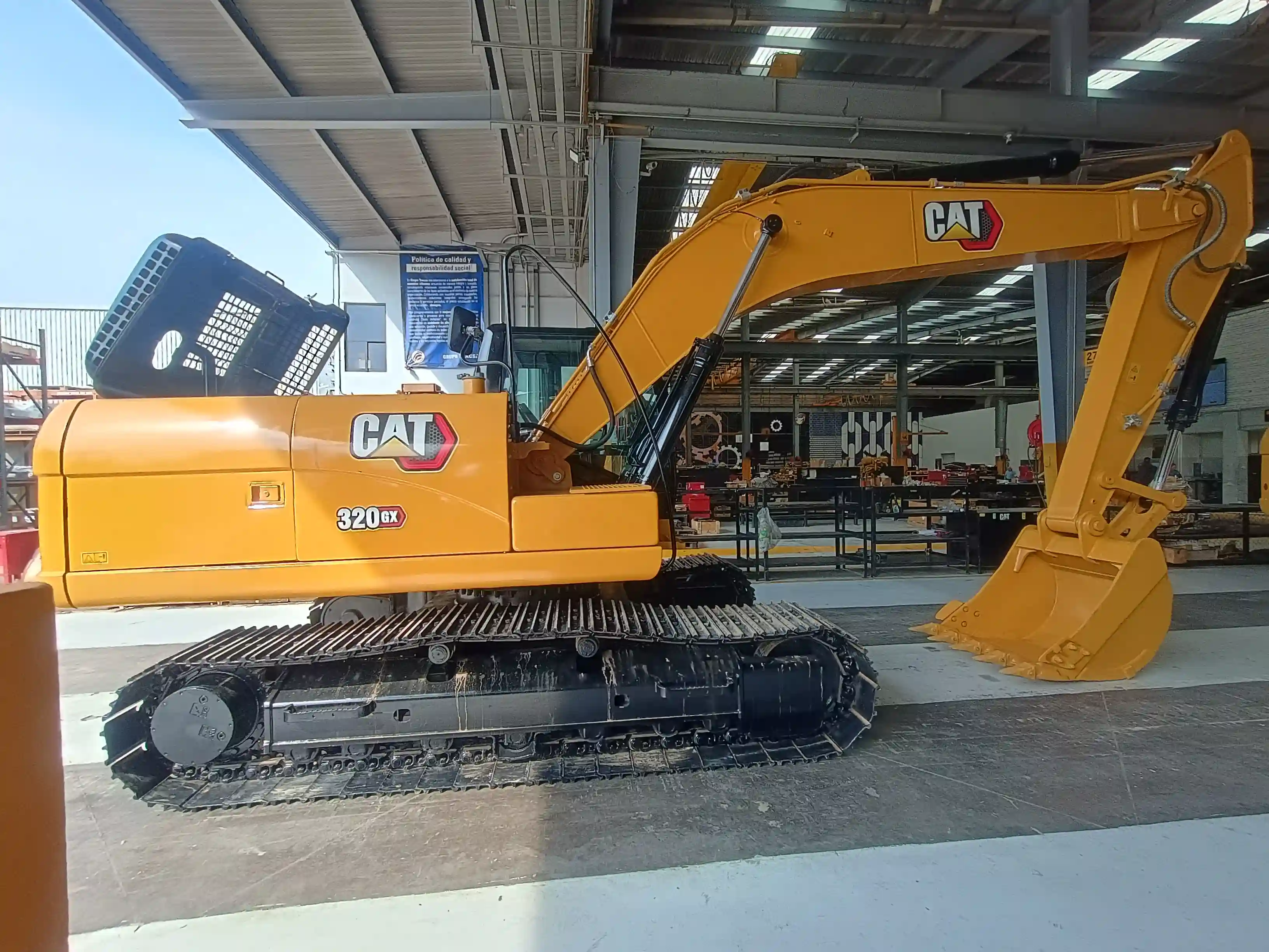 Excavadora usada cat