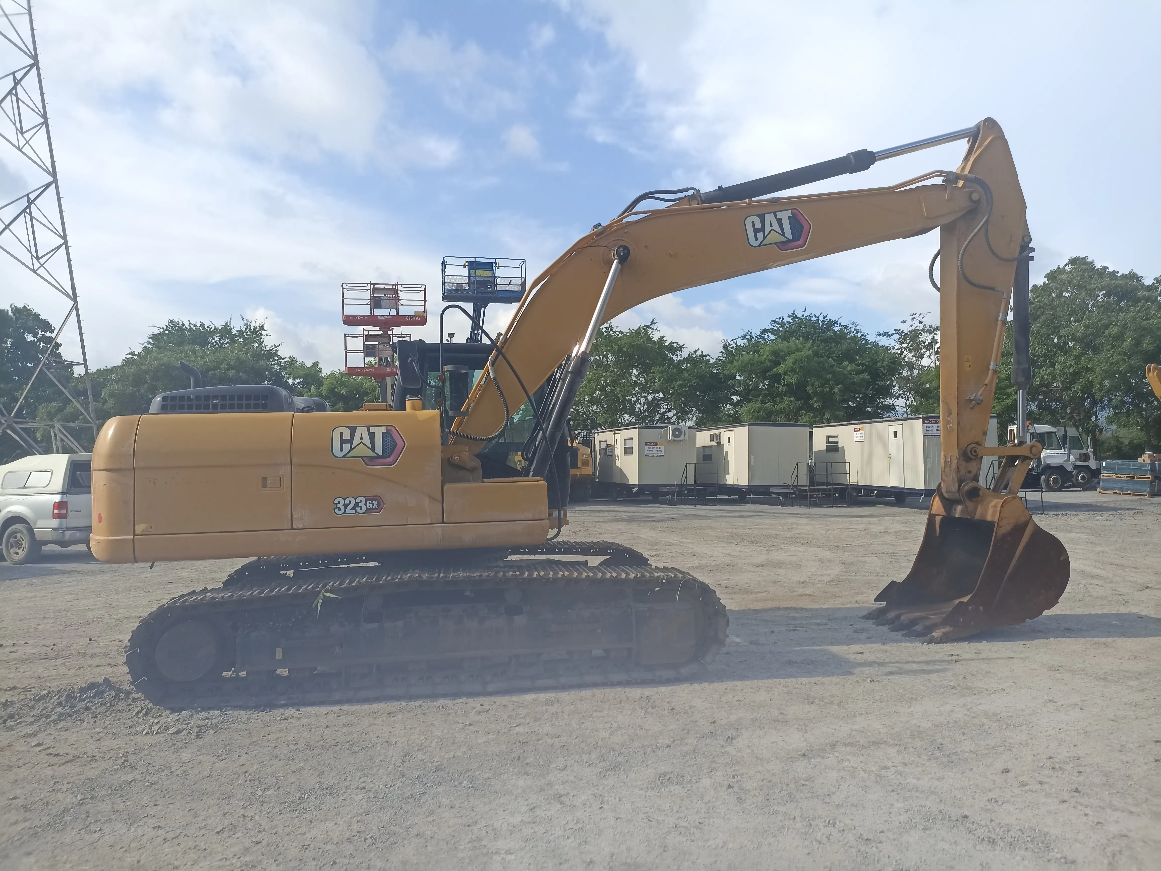 Excavadora usada cat