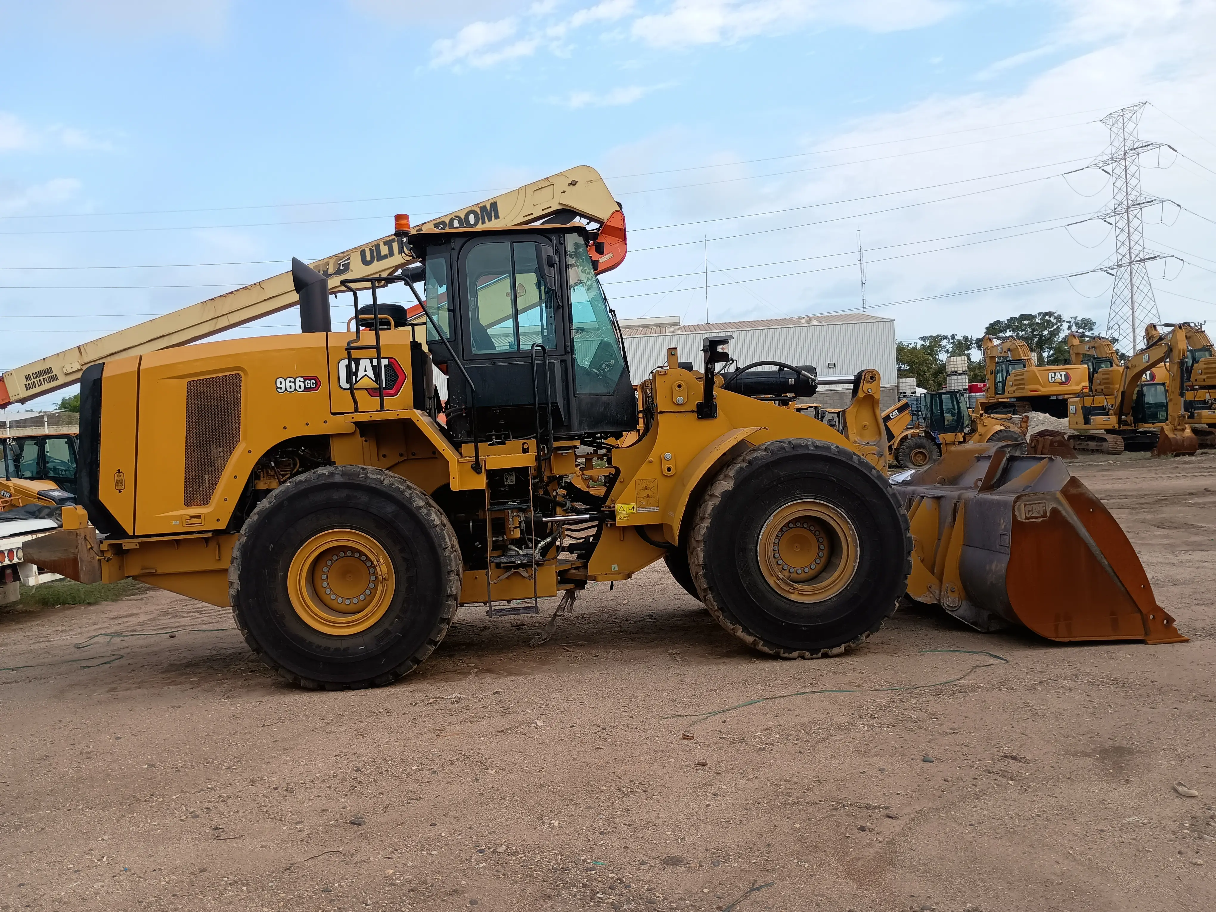 Cargador frontal usado