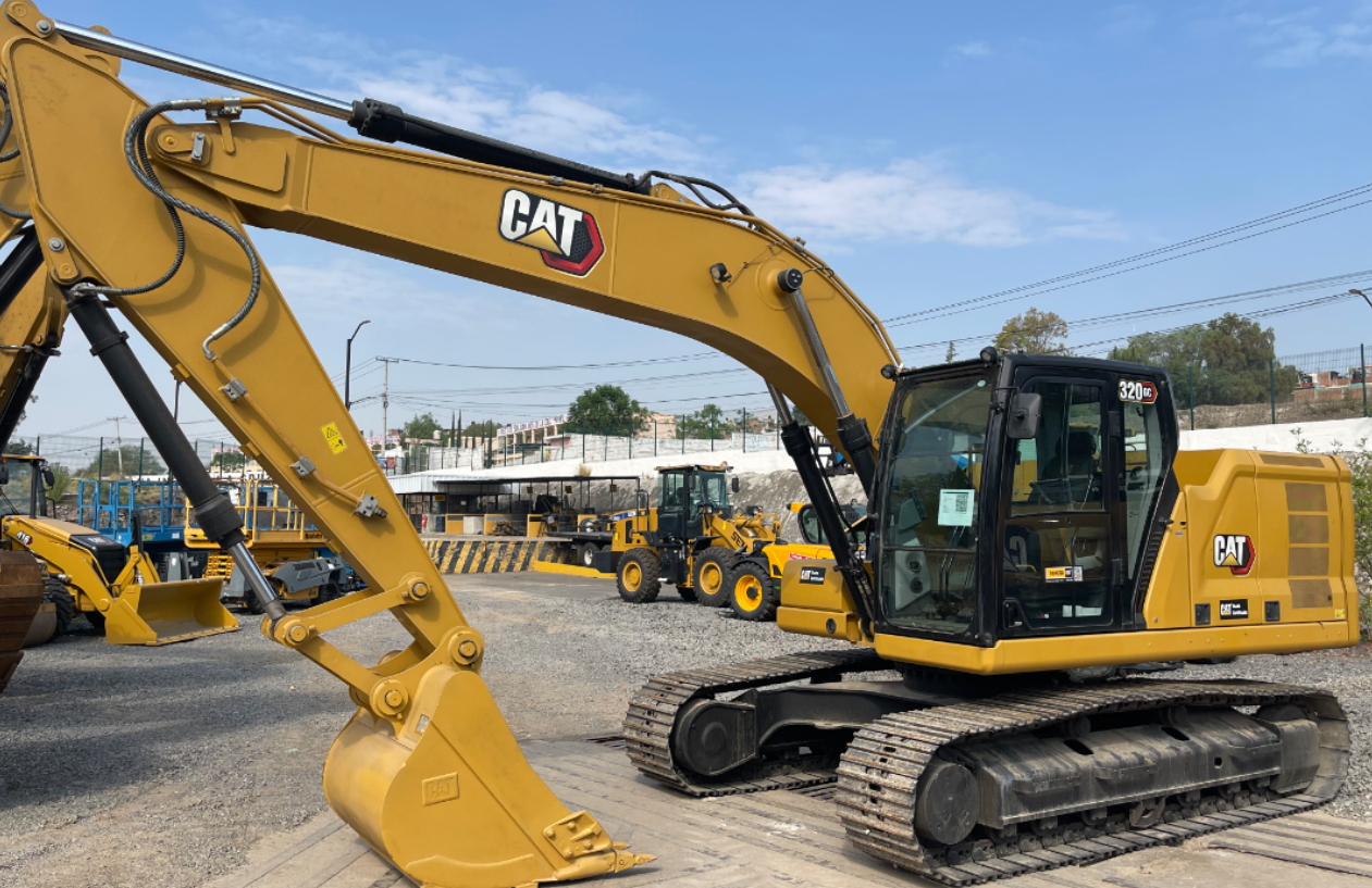 Excavadora usada cat