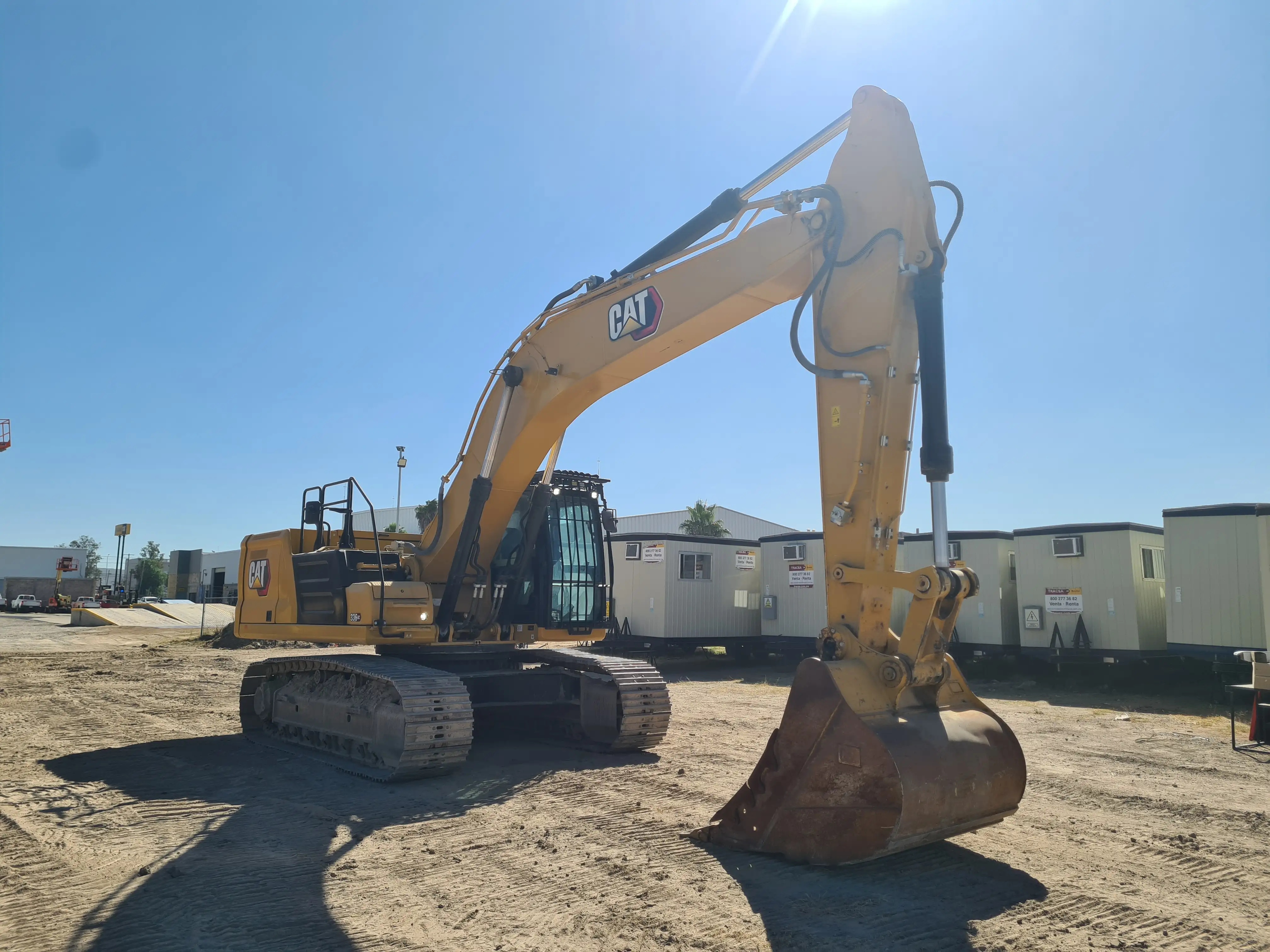 Excavadora usada cat