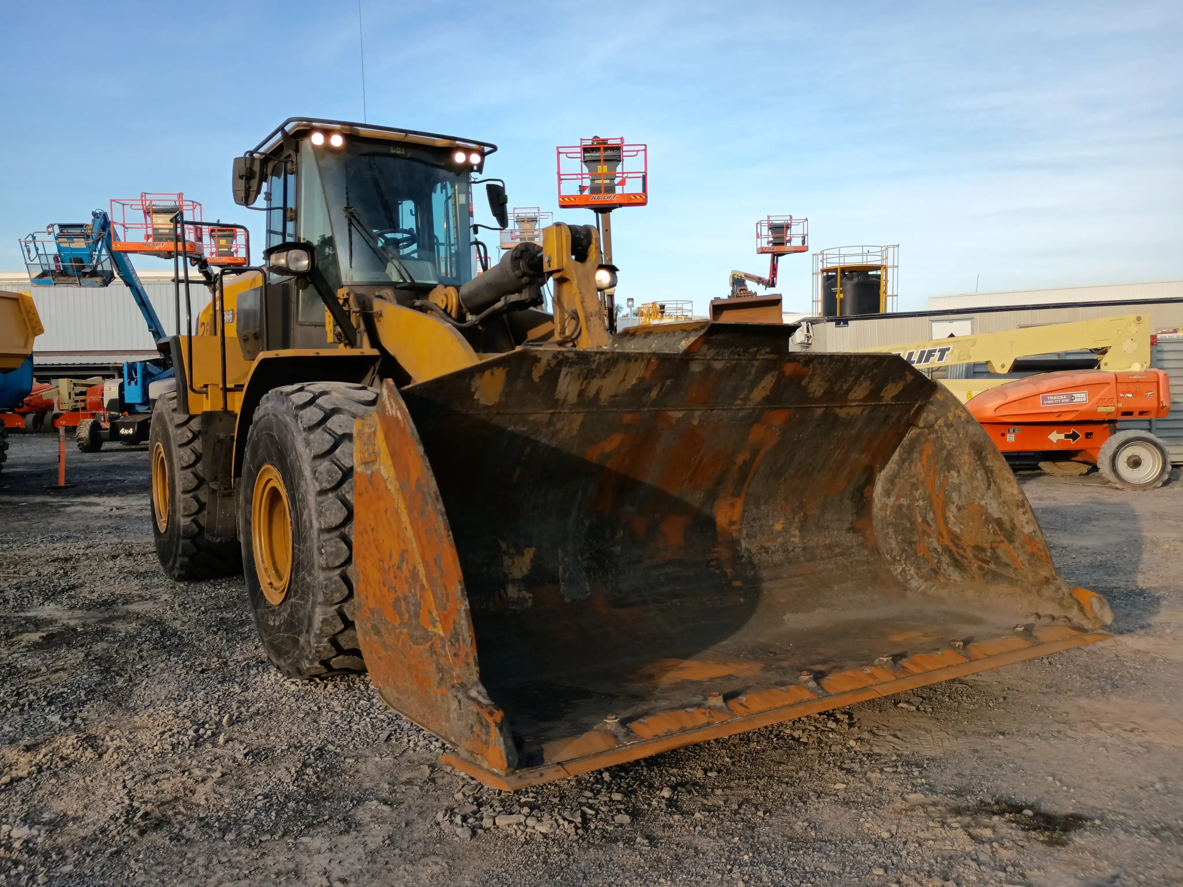 Cargador frontal usado