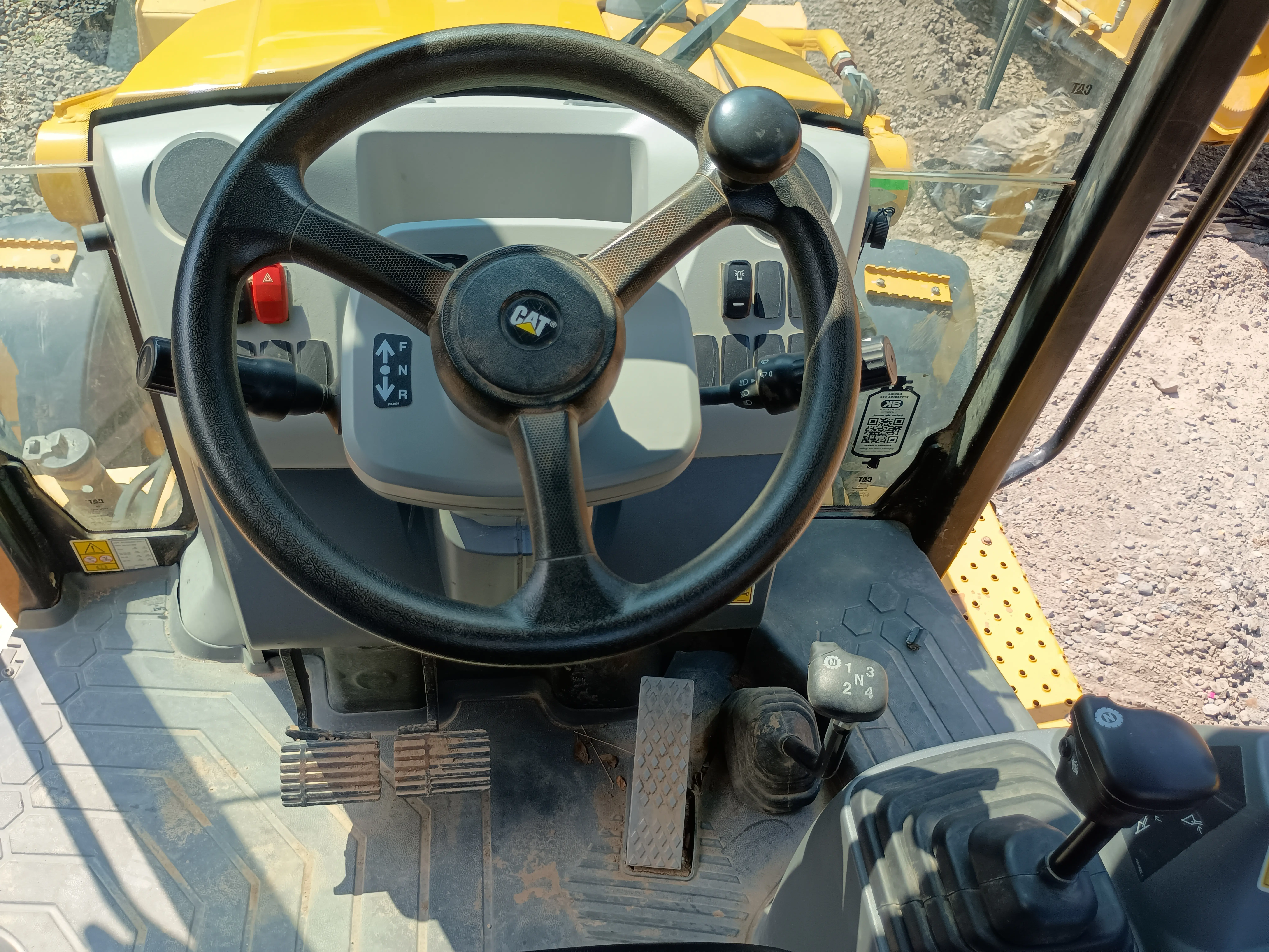 Retroexcavadora usada cat