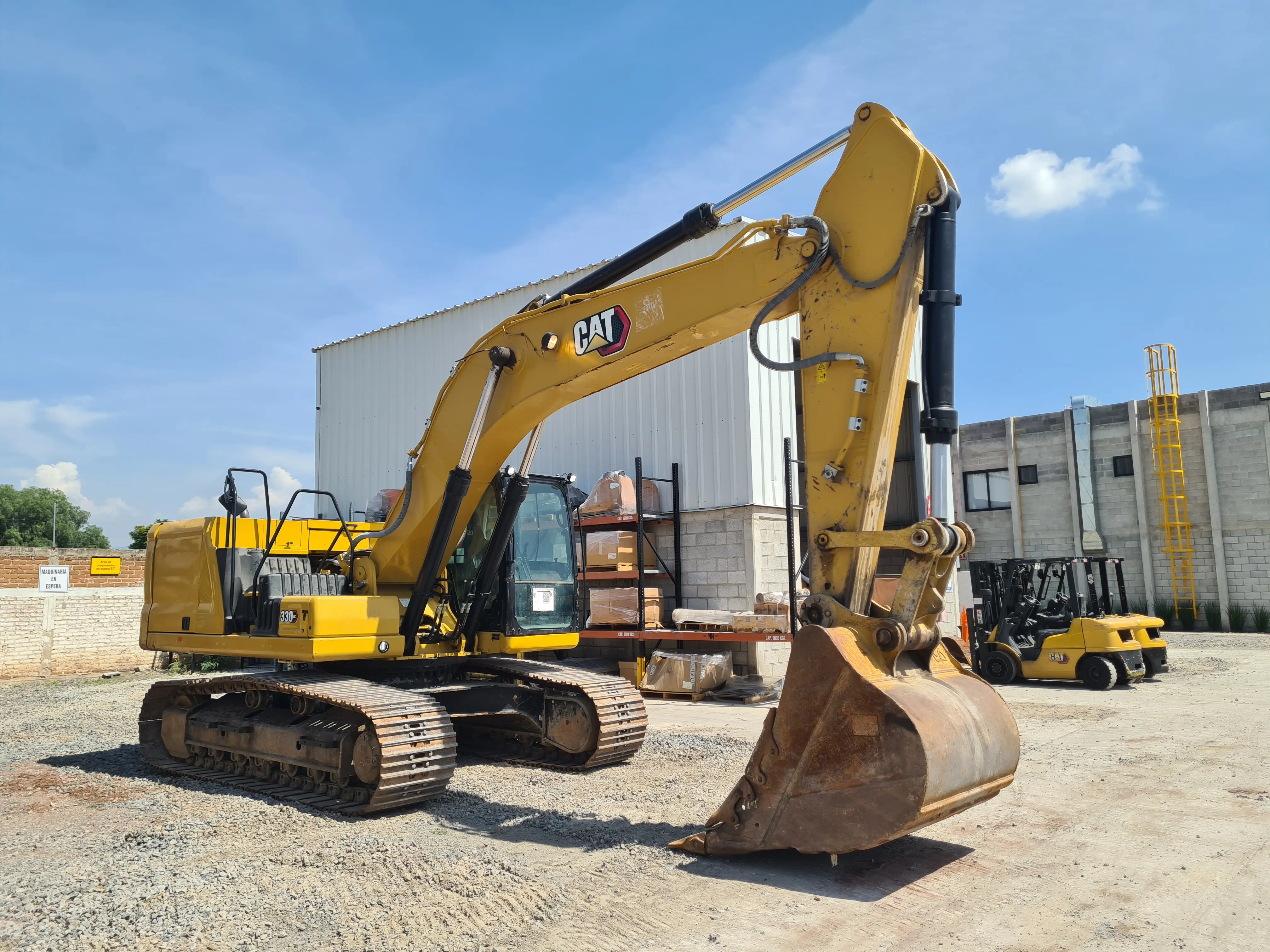 Excavadora usada cat