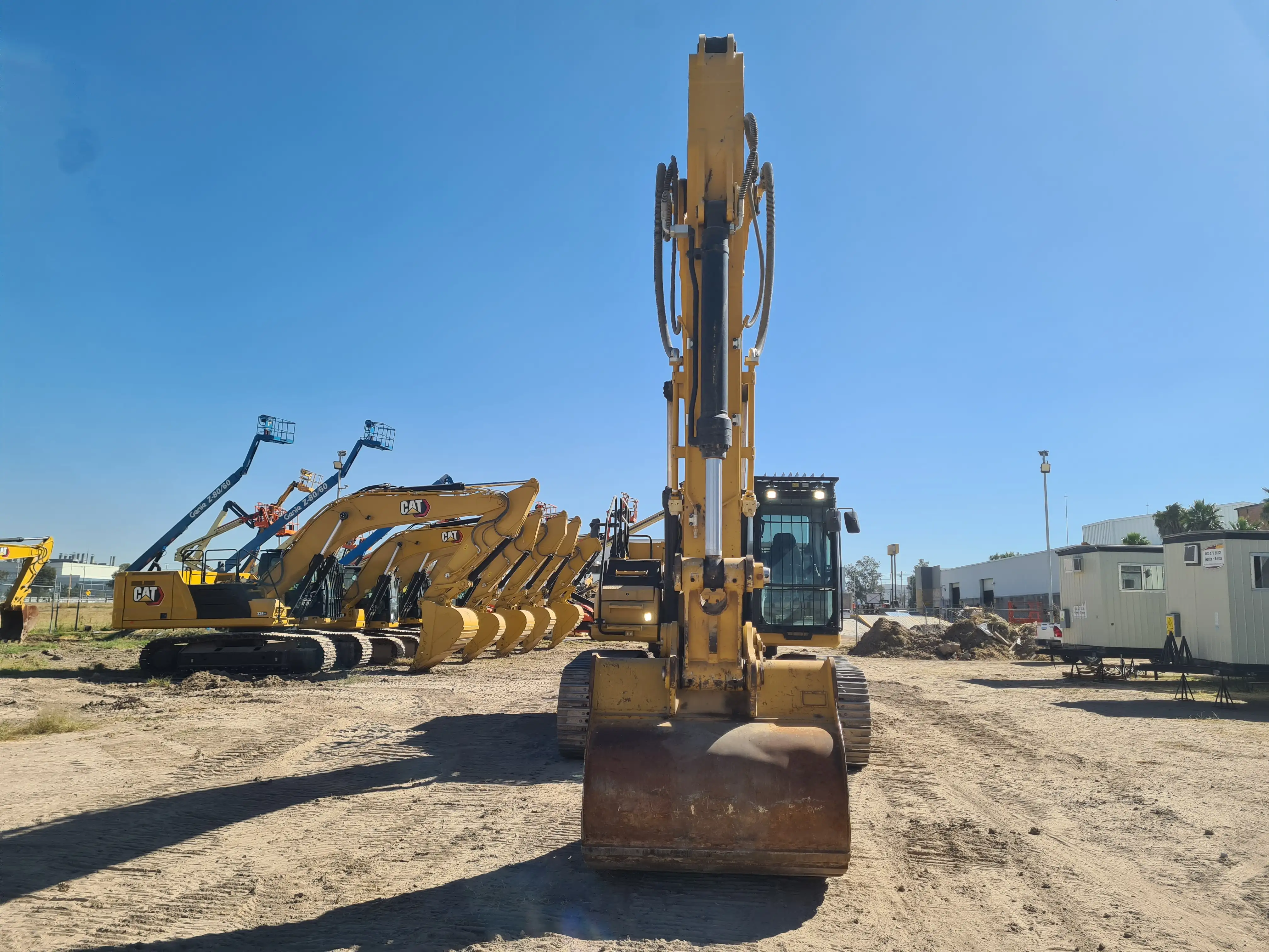 Excavadora usada cat