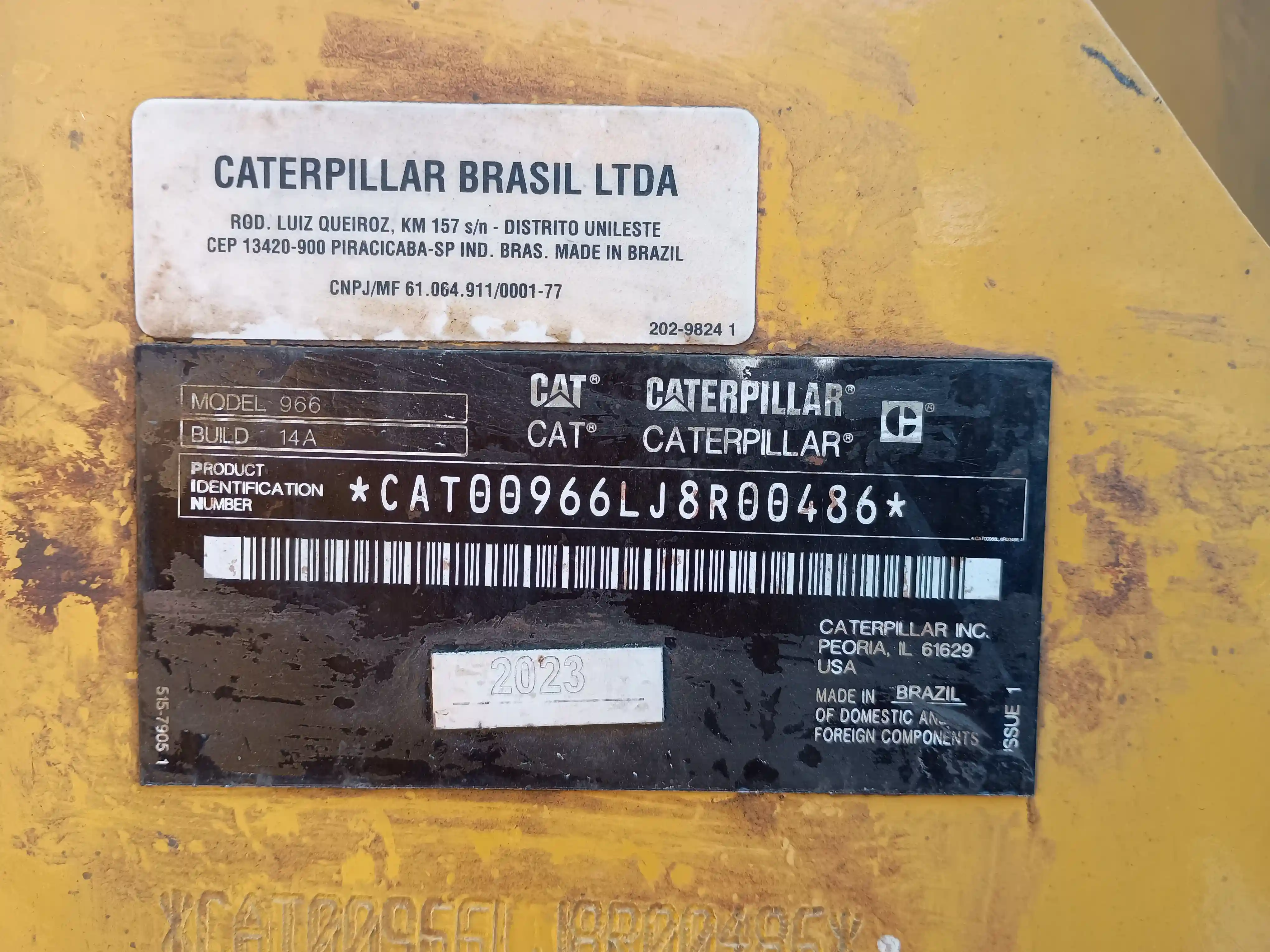 Cargador frontal usado