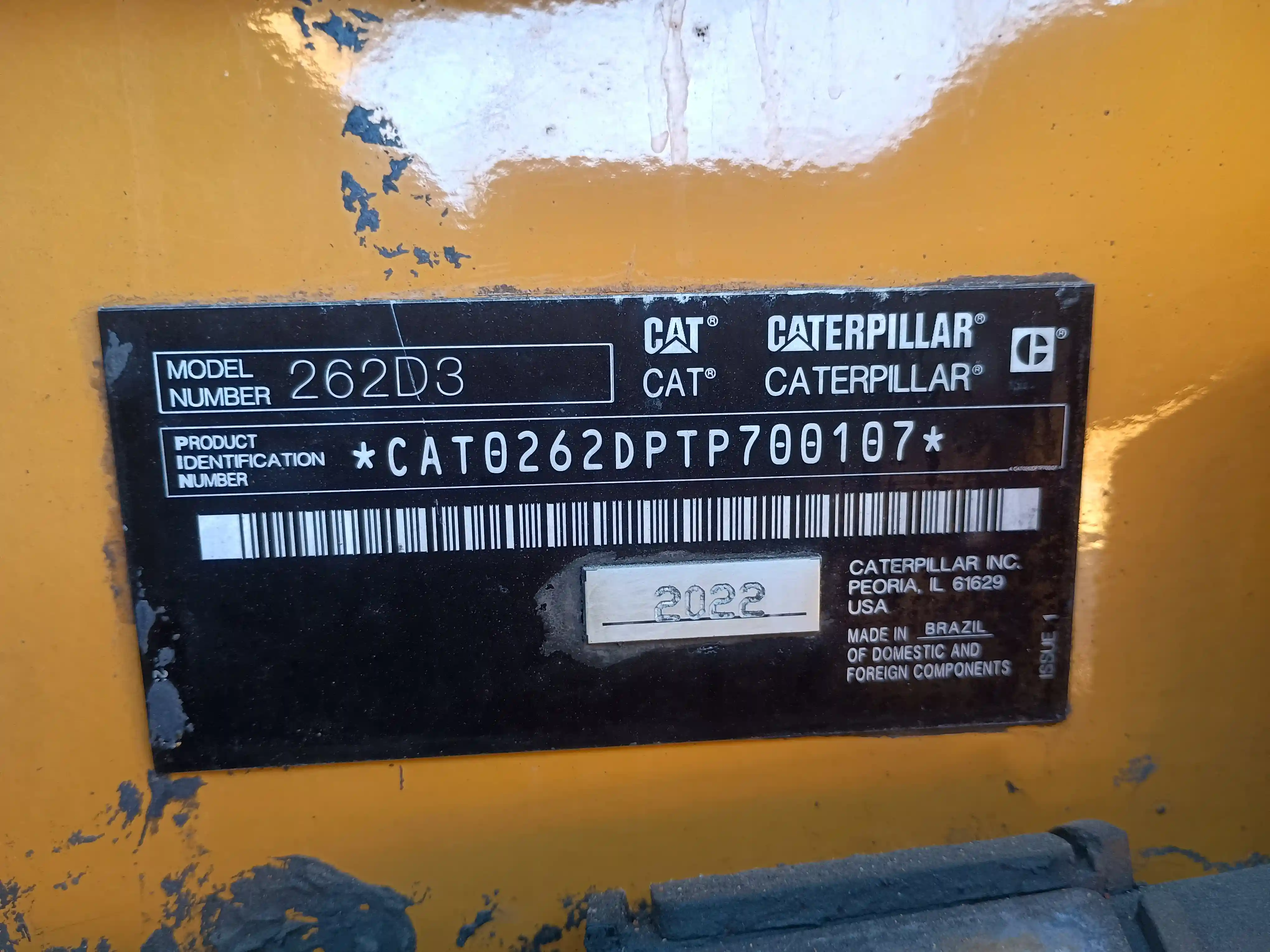 Minicargador usado cat
