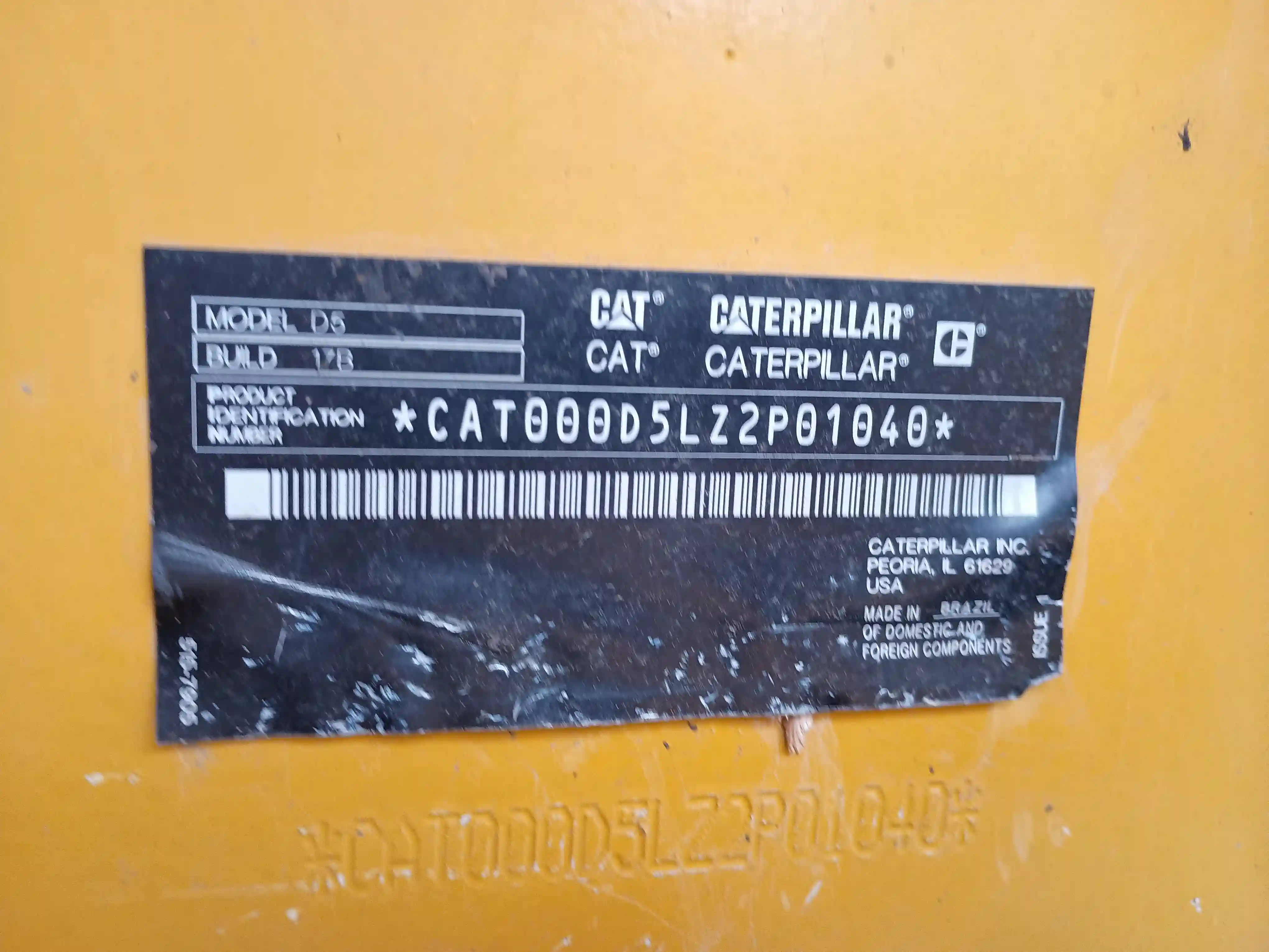 Bulldozer usado cat