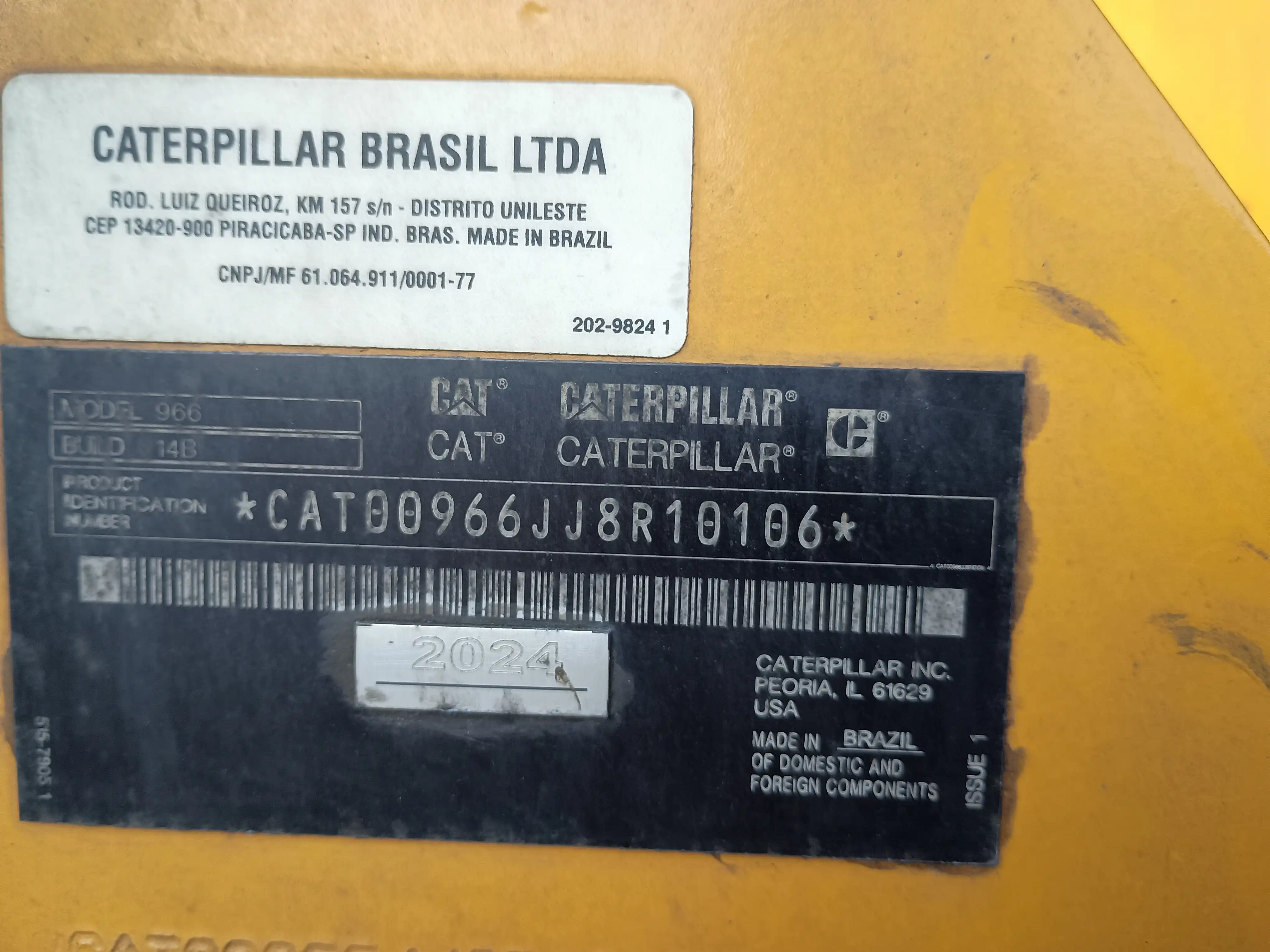 Cargador frontal usado